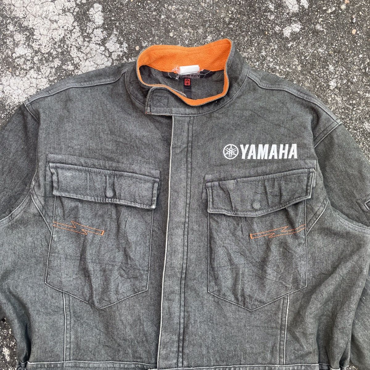 Other Vintage Yamaha Embroidery Logo Distressed Jumpsuit Size US 36 / EU 52 - 4 Thumbnail