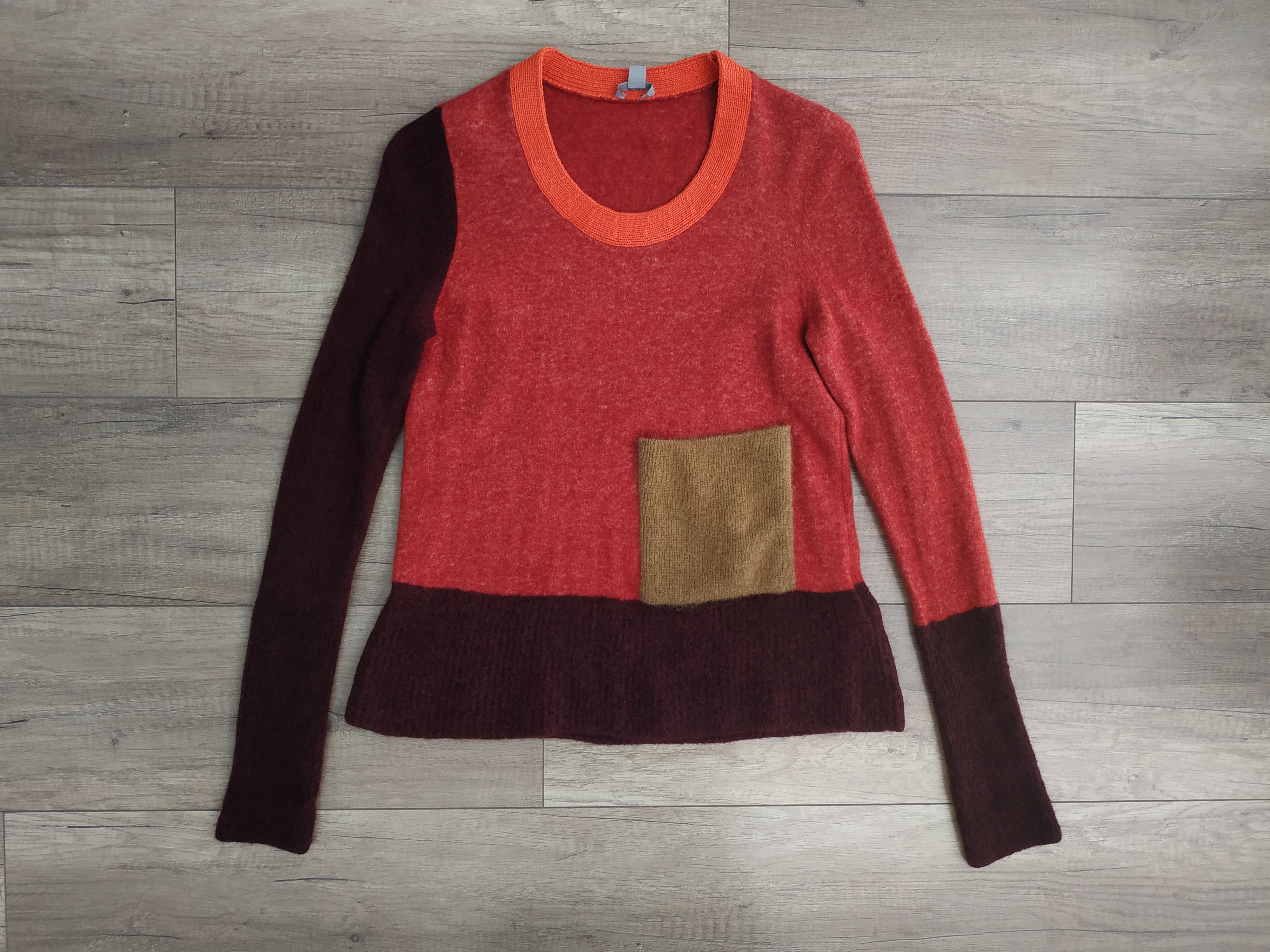 Cos COS Women's Multicolor Wool Sweater/Pullover, s. SMALL Size S / US 4 / IT 40 - 1 Thumbnail