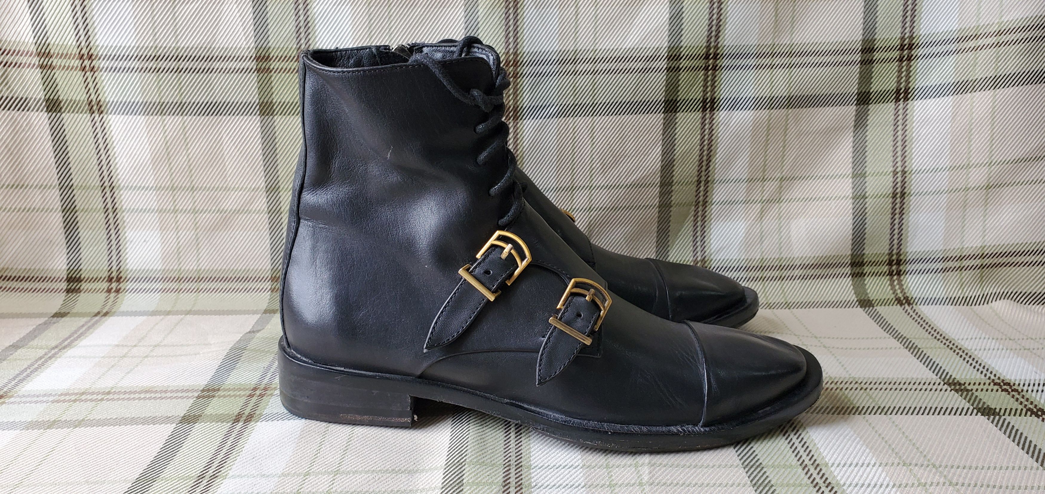 Jil Sander Jil Sander Double Buckle Ankle Boots Size US 6 / IT 36 - 3 Thumbnail
