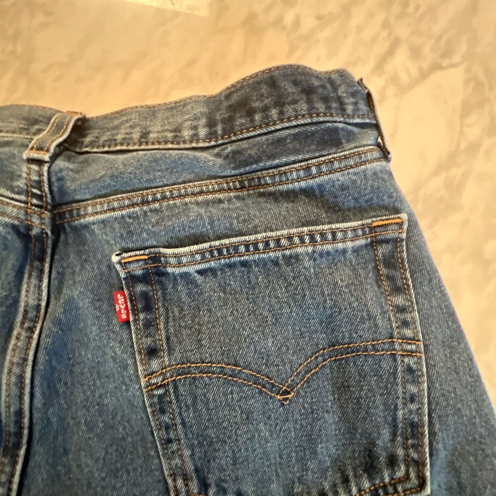 Levi's Levi’S Jeans Mens 34x32 Blue Denim Zipper Pockets Size US 34 / EU 50 - 5 Thumbnail