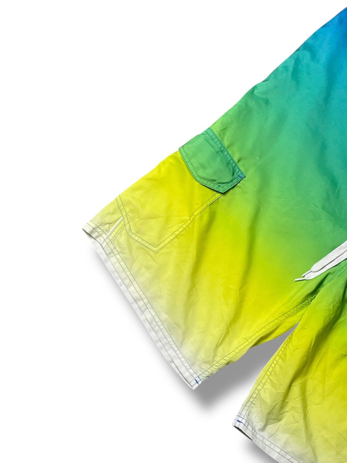 Japanese Brand × Vintage RUSS K. Brand Ombre Shorts (91) Size US 41 - 4 Thumbnail