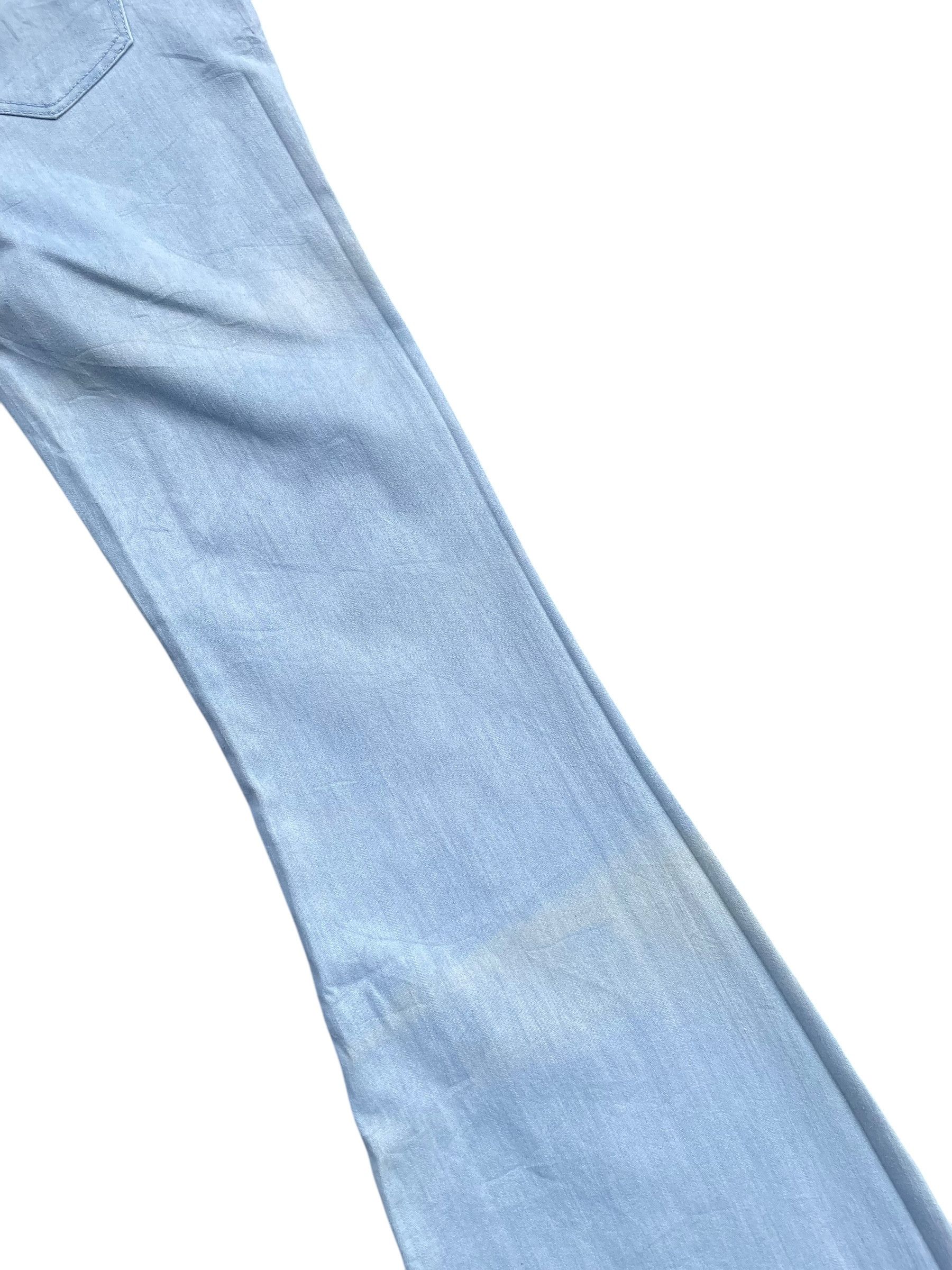 Japanese Brand Celebrity Pink Flare Denim Size 30" / US 8 / IT 44 - 8 Thumbnail