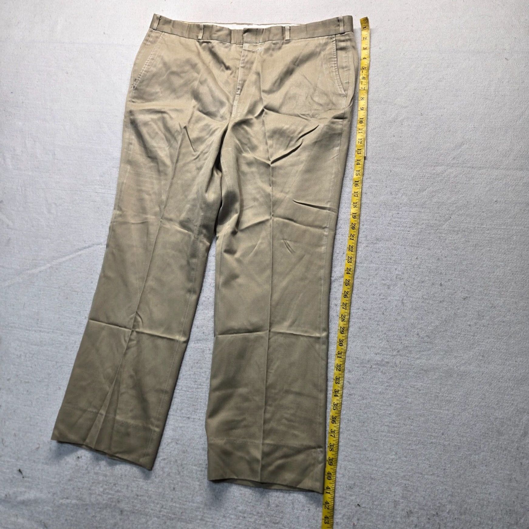 Vintage Berke B Men's Dress Pants Work Trouser Beige 38 x 28 Size US 38 / EU 54 - 7 Thumbnail