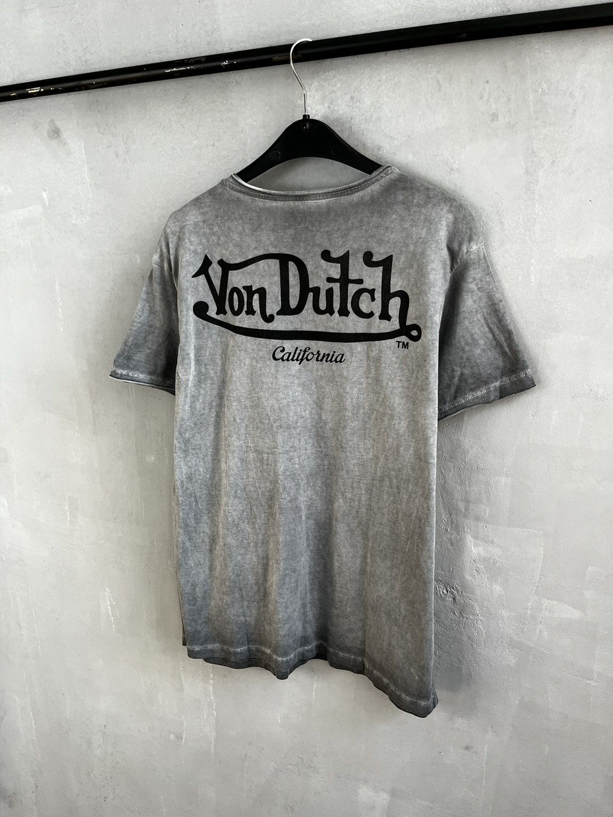 Von Dutch Von Dutch Big Logo Raglan Tshirt Size US XL / EU 56 / 4 - 1 Thumbnail