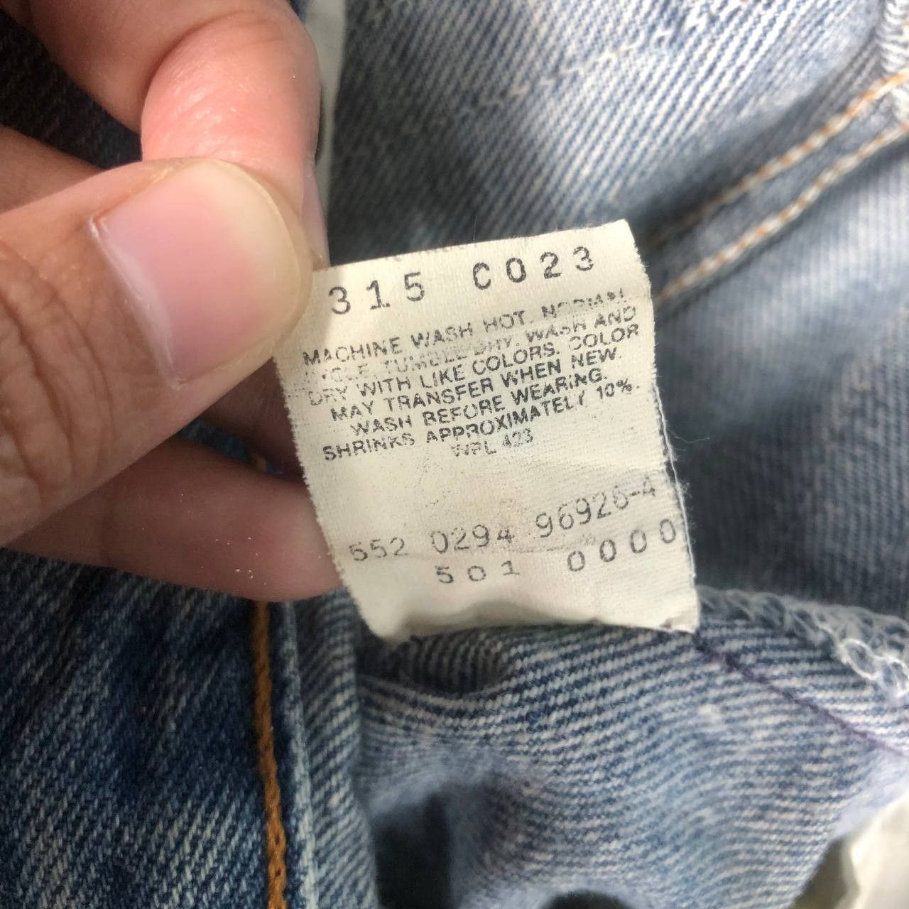 Levi's Vintage Levis Strauss 501 Jeans Size US 38 / EU 54 - 13 Thumbnail