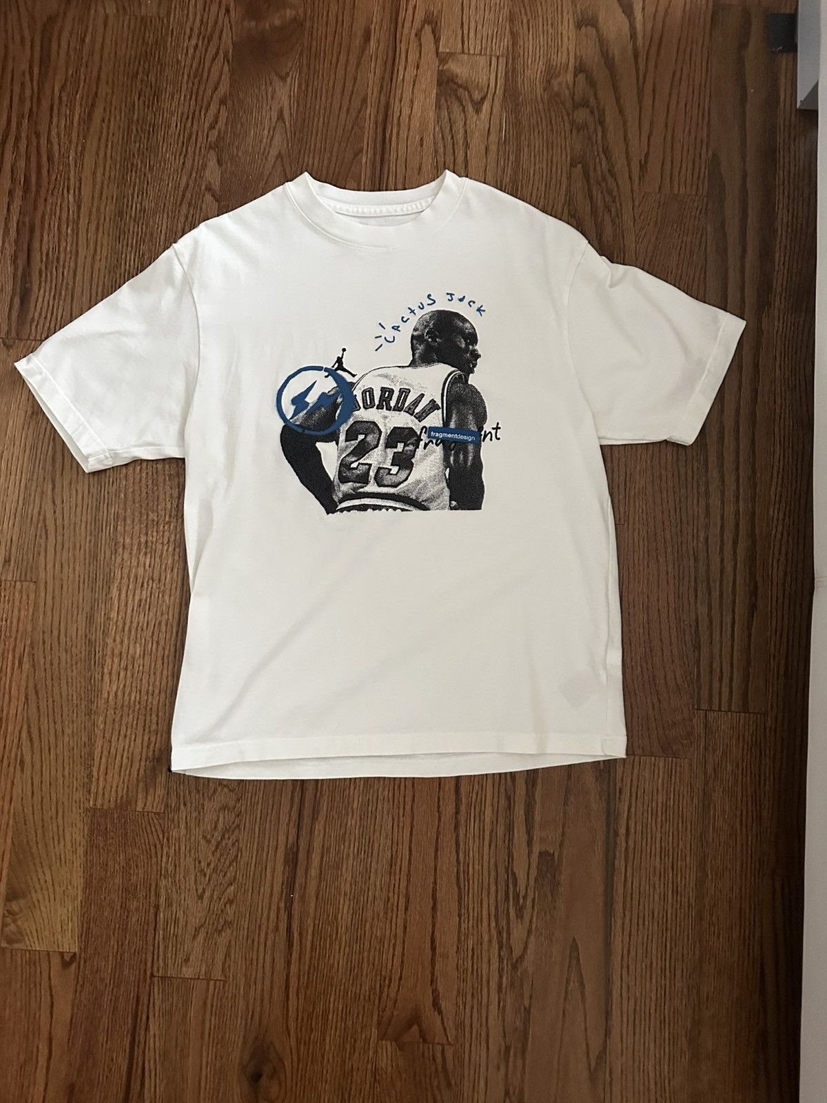 Travis Scott Jordan Fragment T Shirt | Grailed
