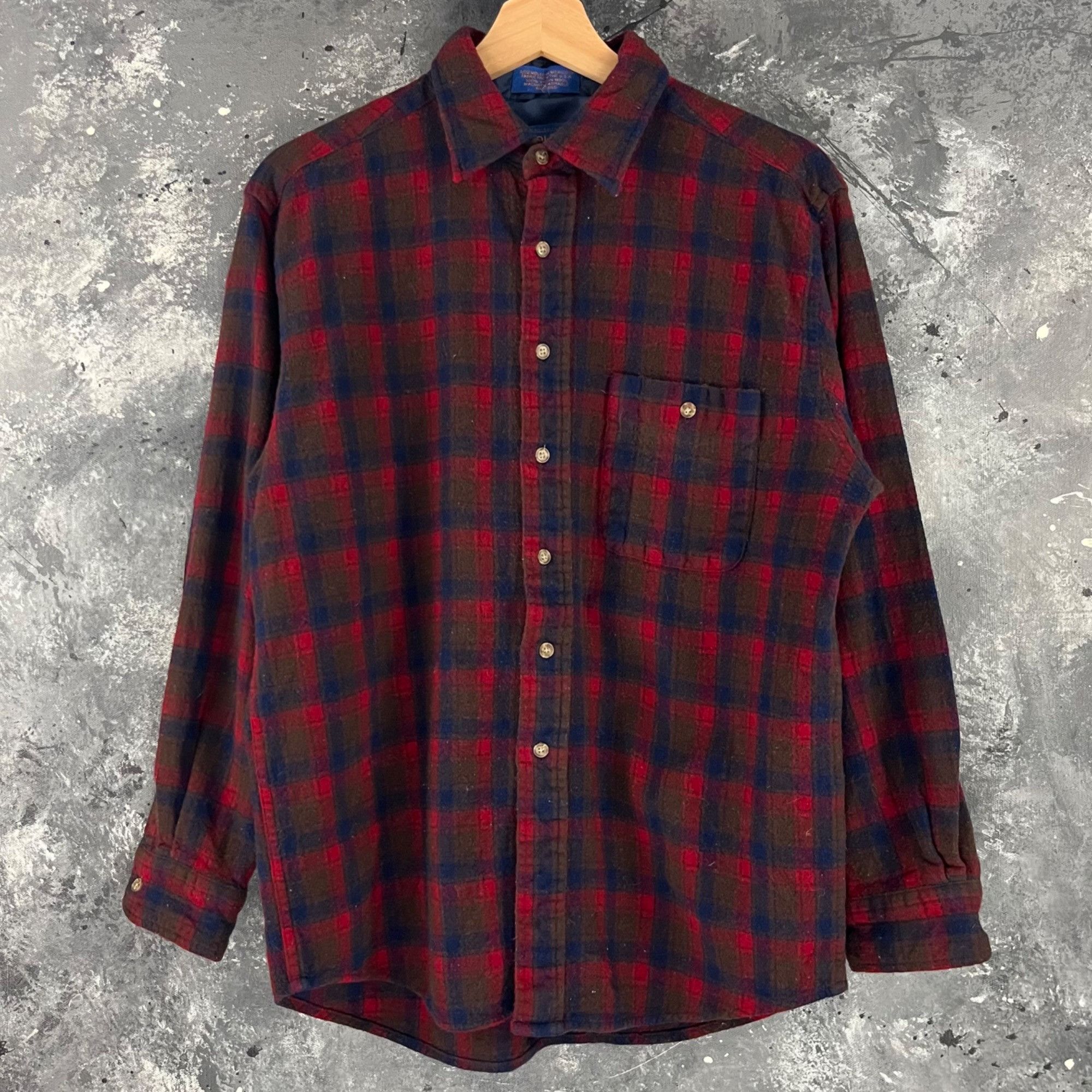 Pendleton × Vintage Vintage 90’s Pendleton wool shirt Size US L / EU 52-54 / 3 - 1 Thumbnail