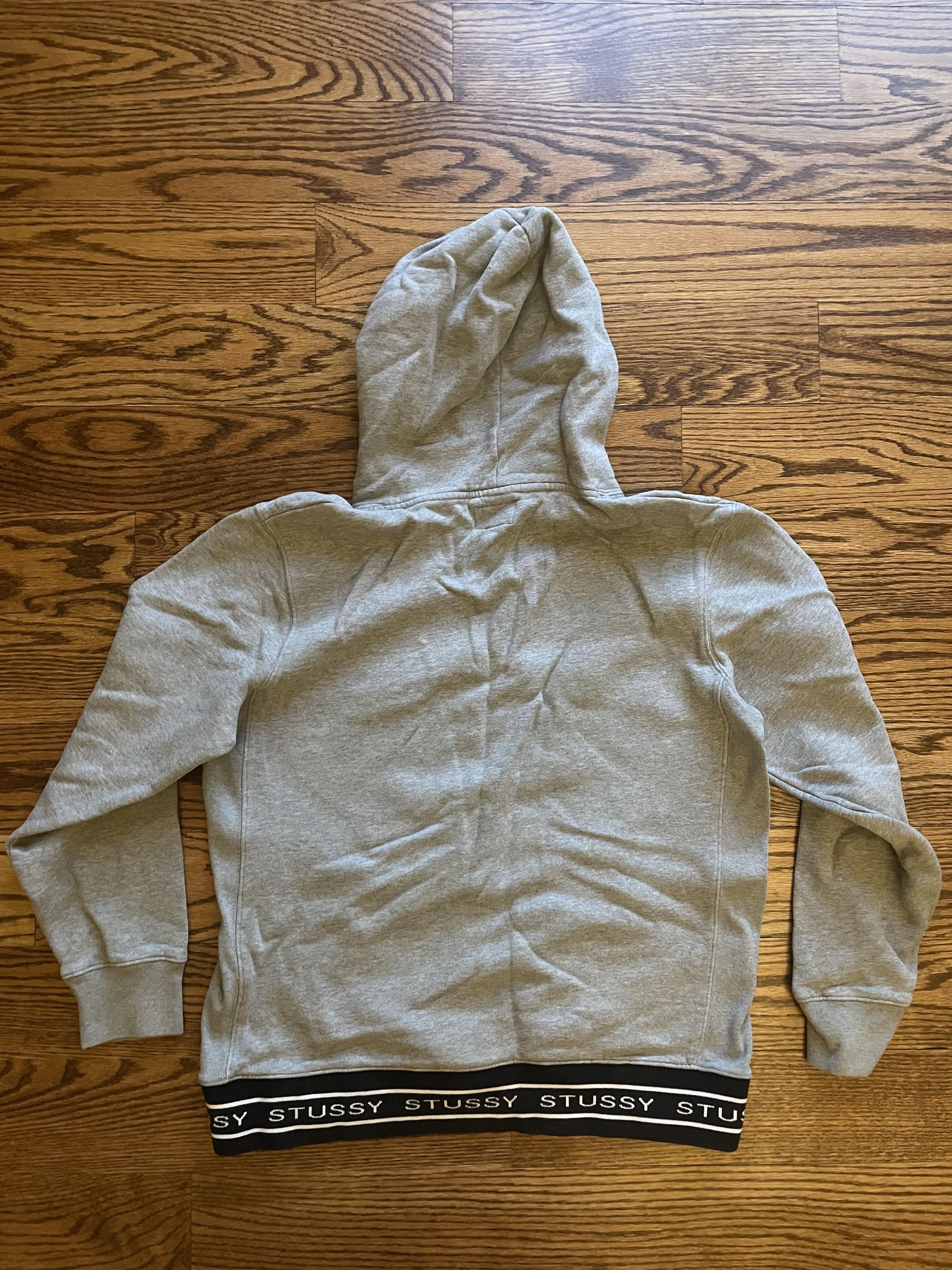 Stussy Rare Vintage Gray Stussy Hoodie Size US M / EU 48-50 / 2 - 2 Thumbnail