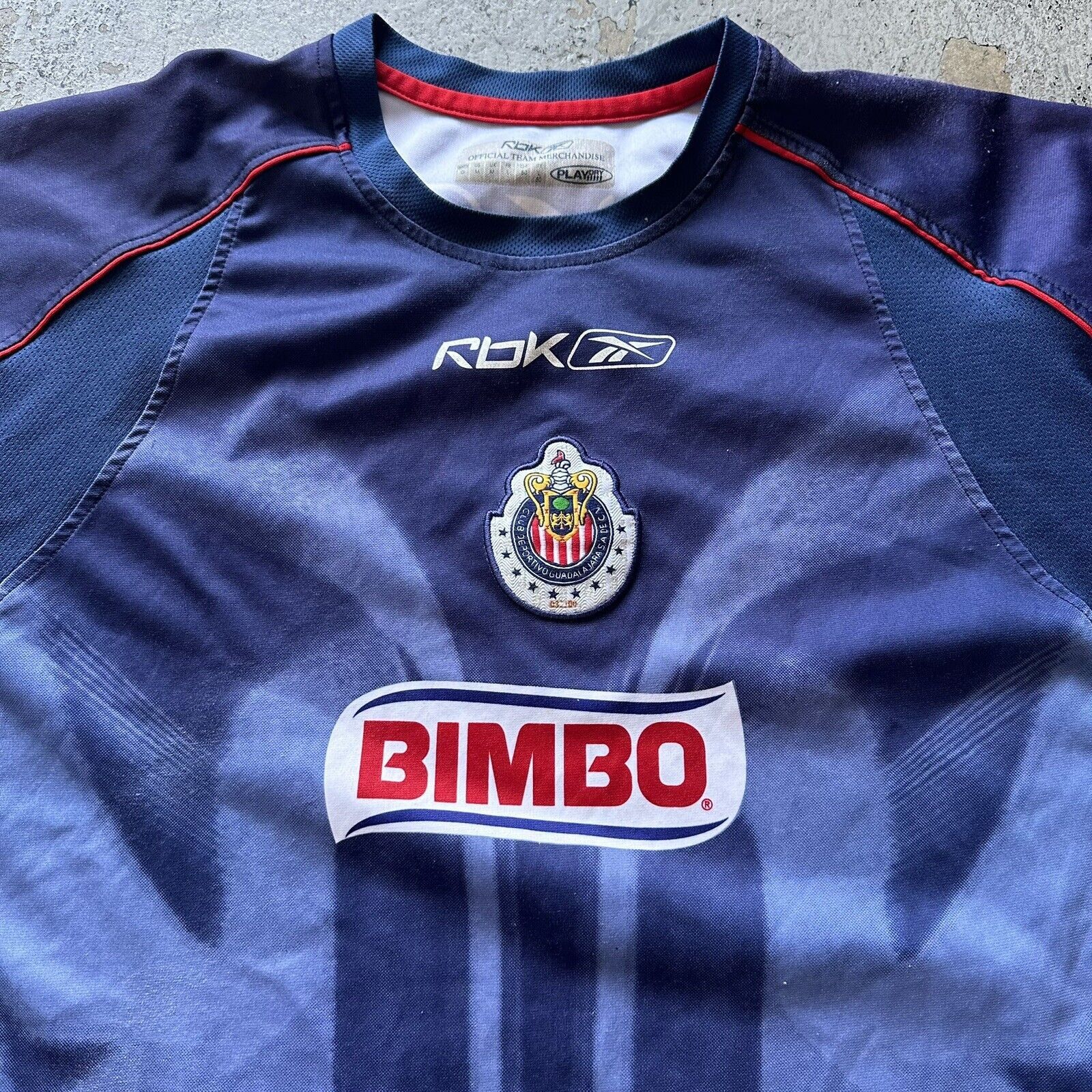 Reebok Reebok Chivas De La Guadalajara Soccer Jersey Futbol Size US M / EU 48-50 / 2 - 2 Thumbnail