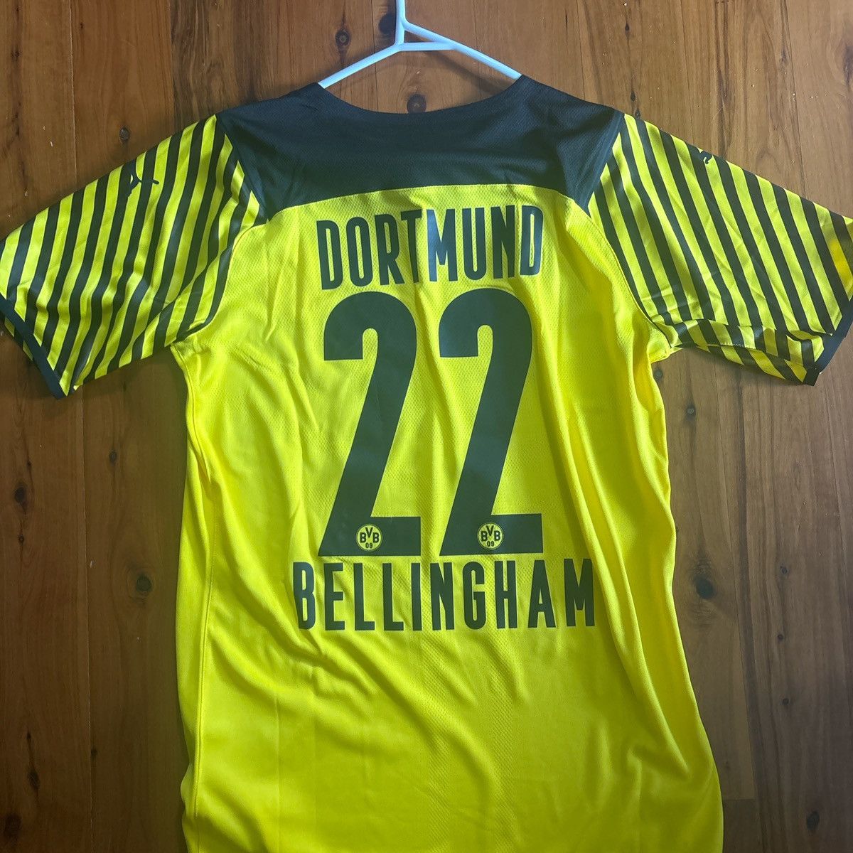 Other 2021/22 BVB Player Issue Home Shirt Bellingham 22 Size US XL / EU 56 / 4 - 1 Thumbnail