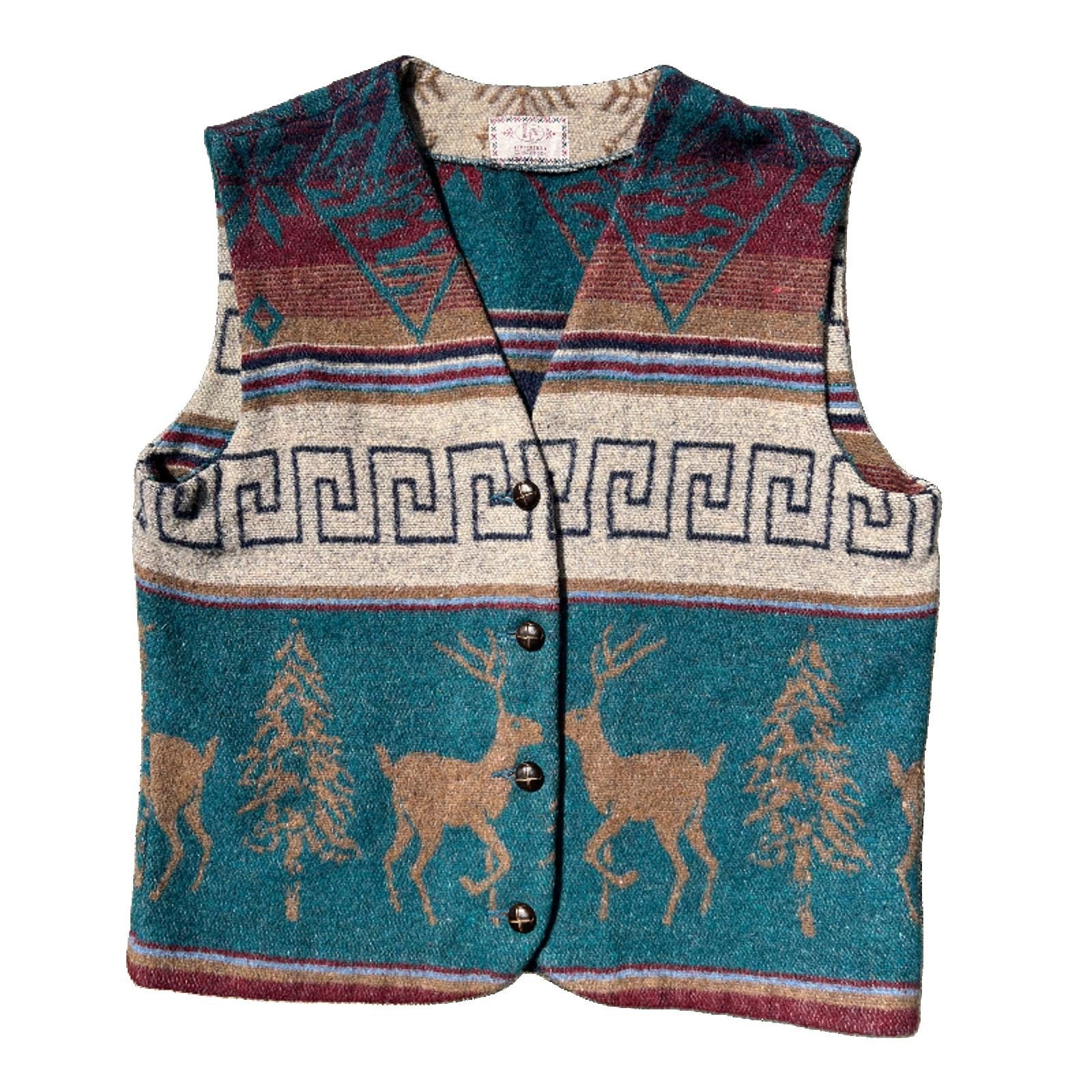 Other Imperial Connection Southwestern Wool Vest 1990s Size ONE SIZE - 1 Thumbnail
