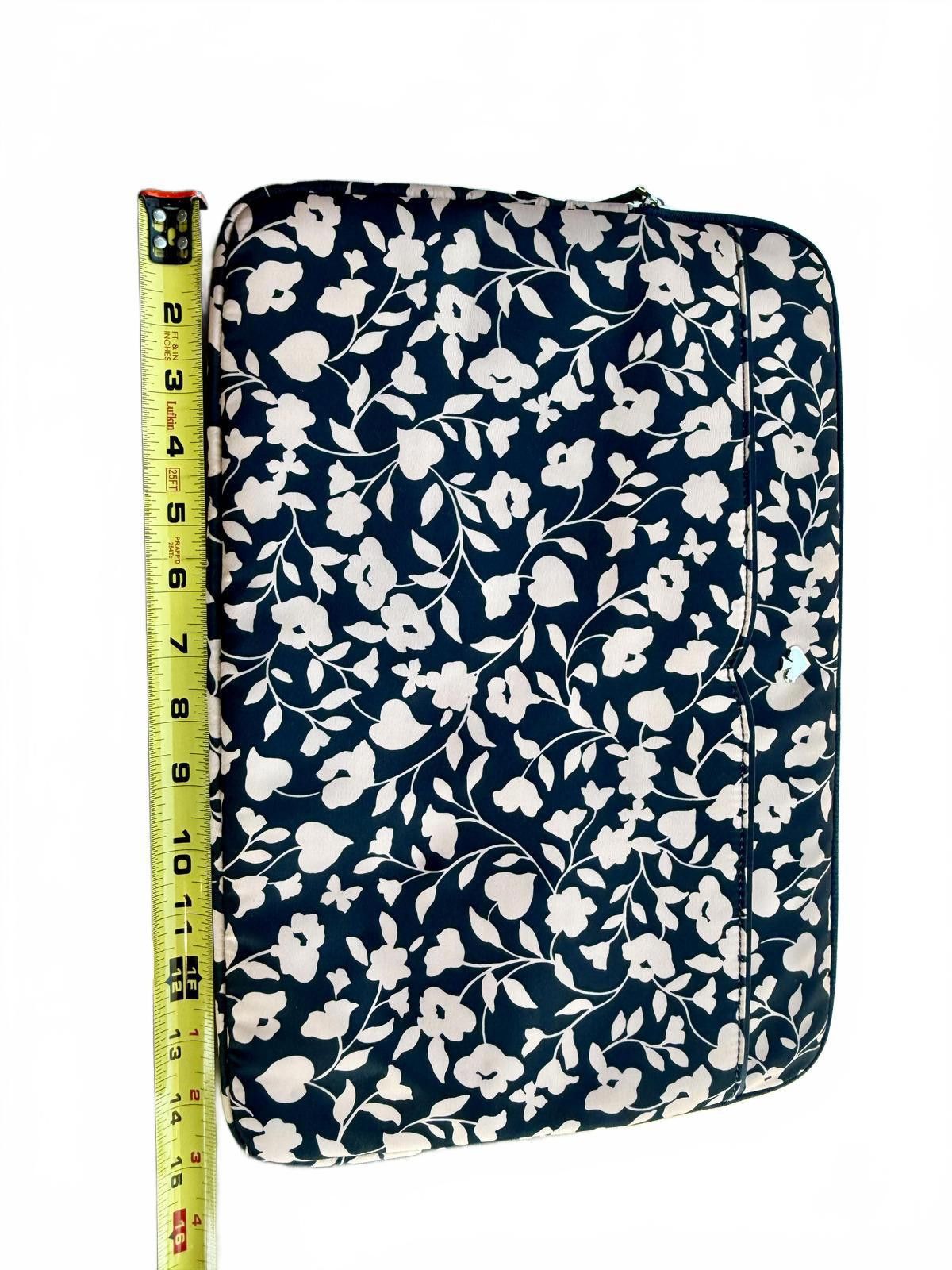 Other Kate Spade Black & White Floral Padded Laptop Case Sleeve Size ONE SIZE - 6 Thumbnail