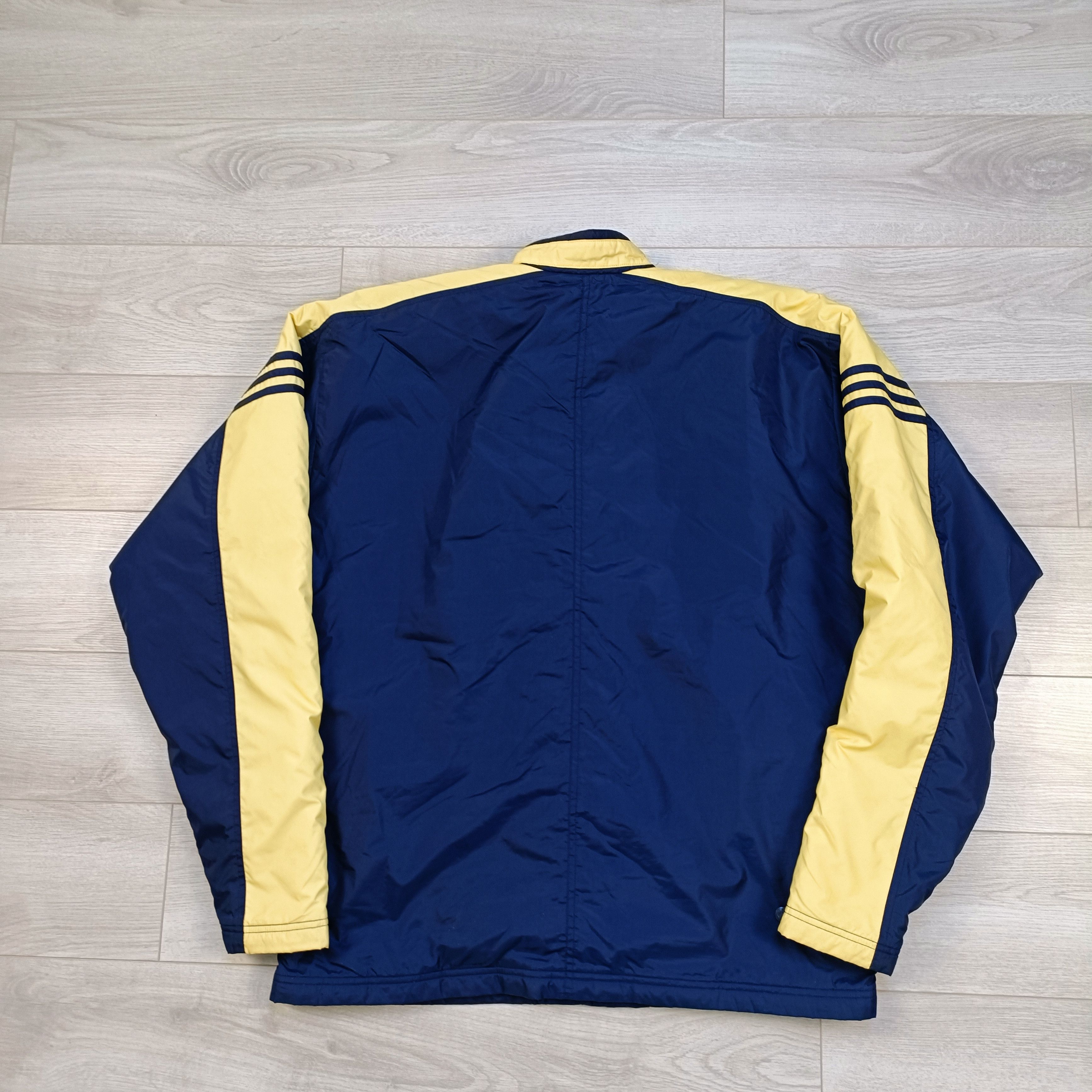 Adidas × Vintage Men's Blue Full Zip Track Jacket ! Size US L / EU 52-54 / 3 - 3 Thumbnail