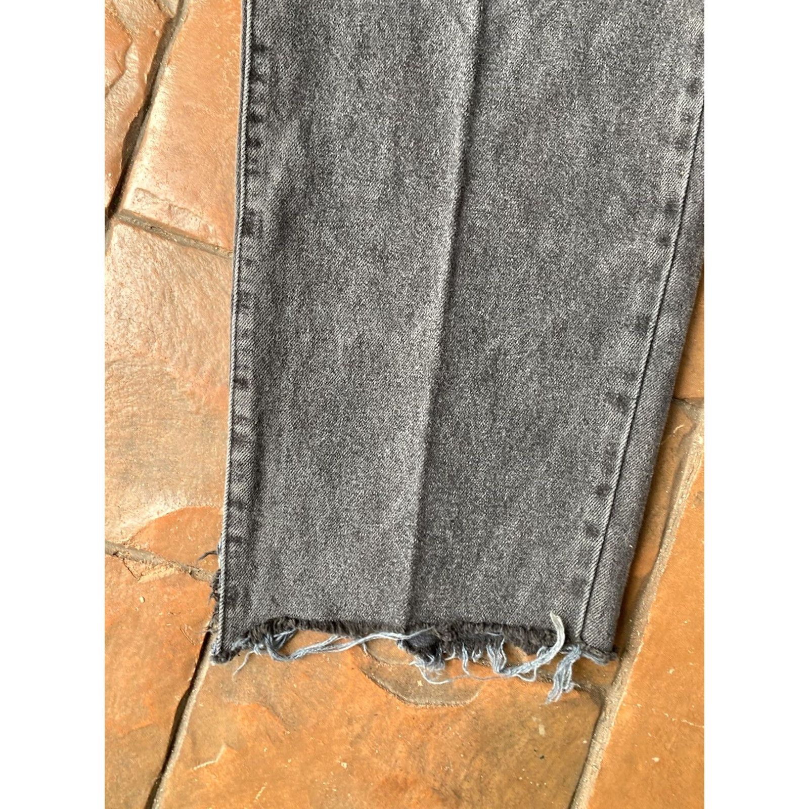 Vintage VINTAGE UNIONBAY Jeans Baggy 90s Distressed Grunge 38x26 Mens Denim Blue Regular 5-Pocket Style Wide-Leg Y2K Size US 38 / EU 54 - 5 Thumbnail