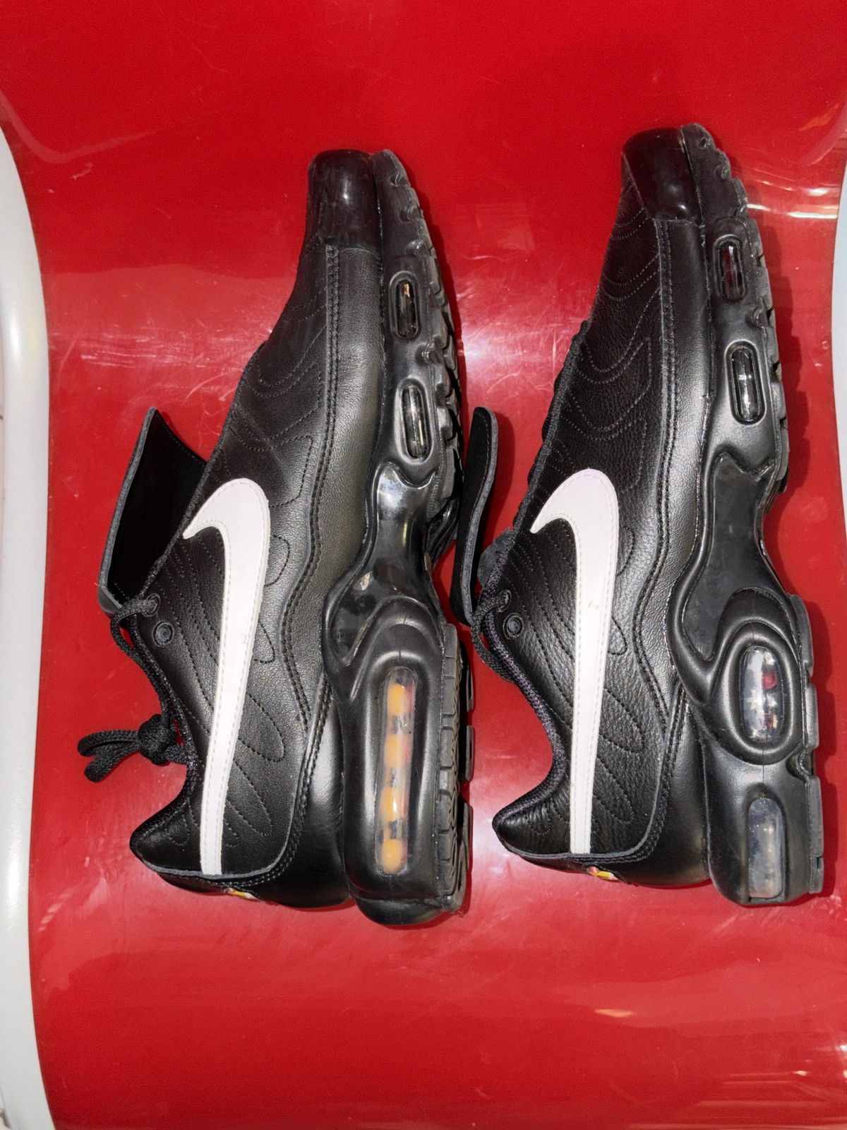 Nike Nike Air Max Plus TNPO Black Shoes Size US 10.5 / EU 43-44 - 6 Thumbnail