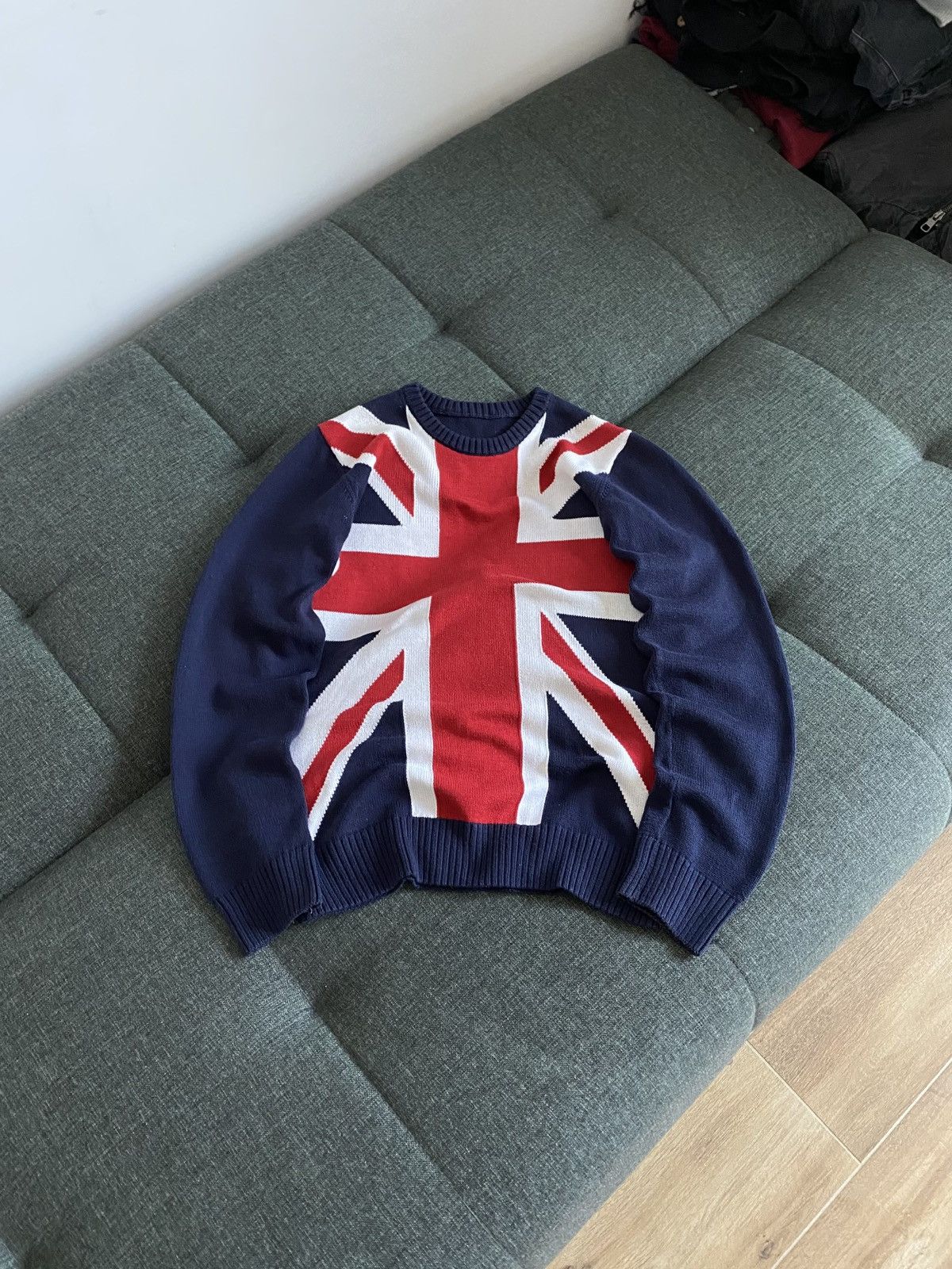 Hysteric Glamour Vintage UK Flag Sweater Big Logo United Kingdom Japanese Y2K Size US L / EU 52-54 / 3 - 1 Thumbnail