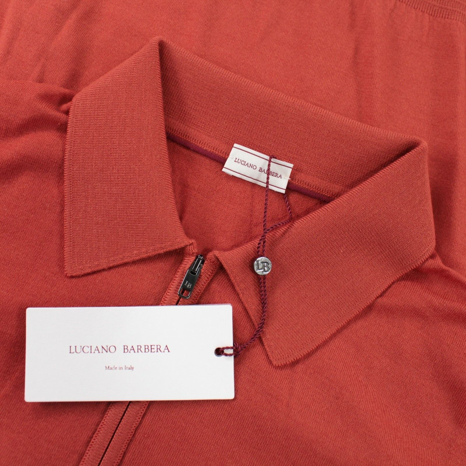 Luciano Barbera Luciano Barbera Sweater Size US S in Orange Size US S / EU 44-46 / 1 - 1 Thumbnail