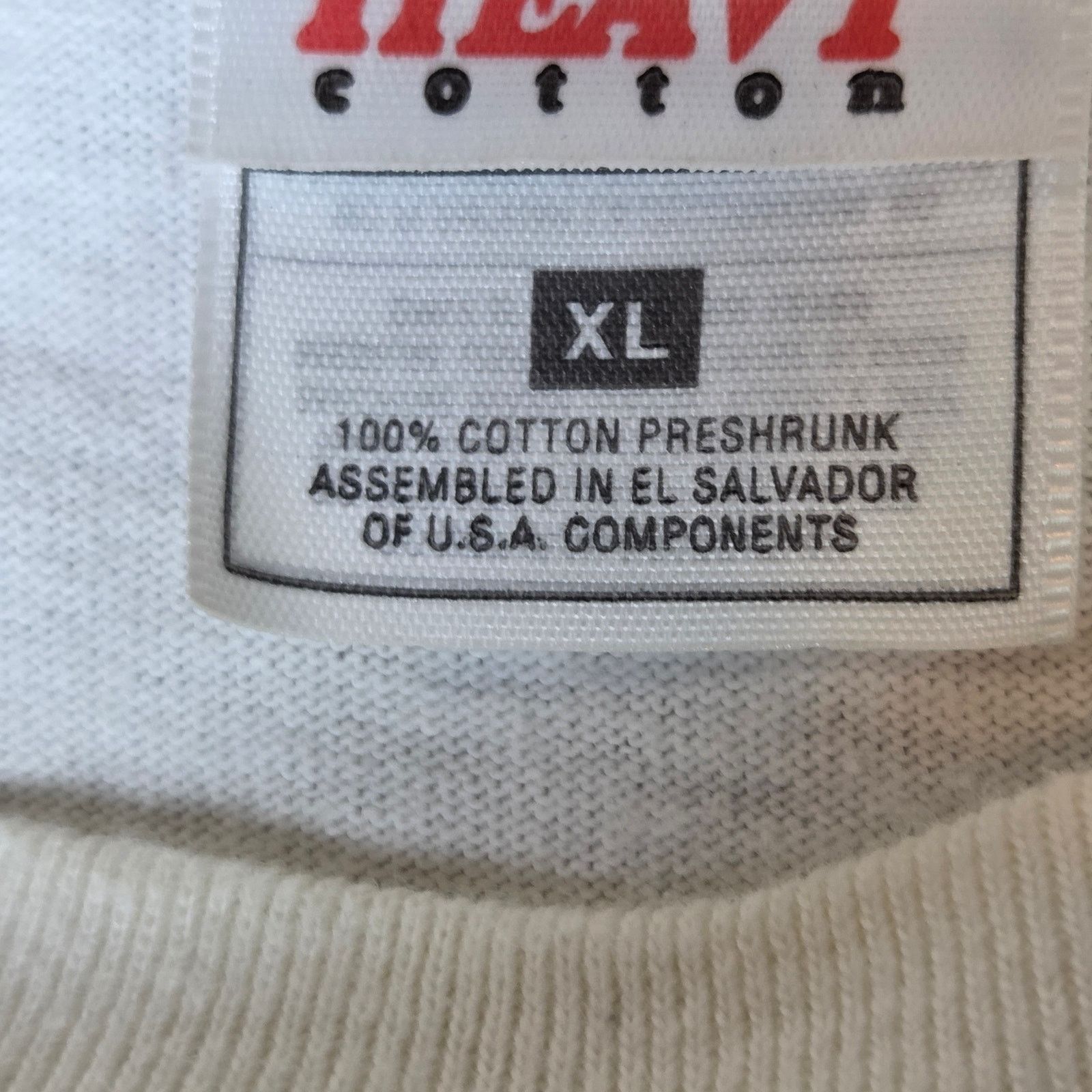 Fruit Of The Loom Vince Gill 1998 Vintage Tour Tee Shirt XL Size US XL / EU 56 / 4 - 7 Thumbnail