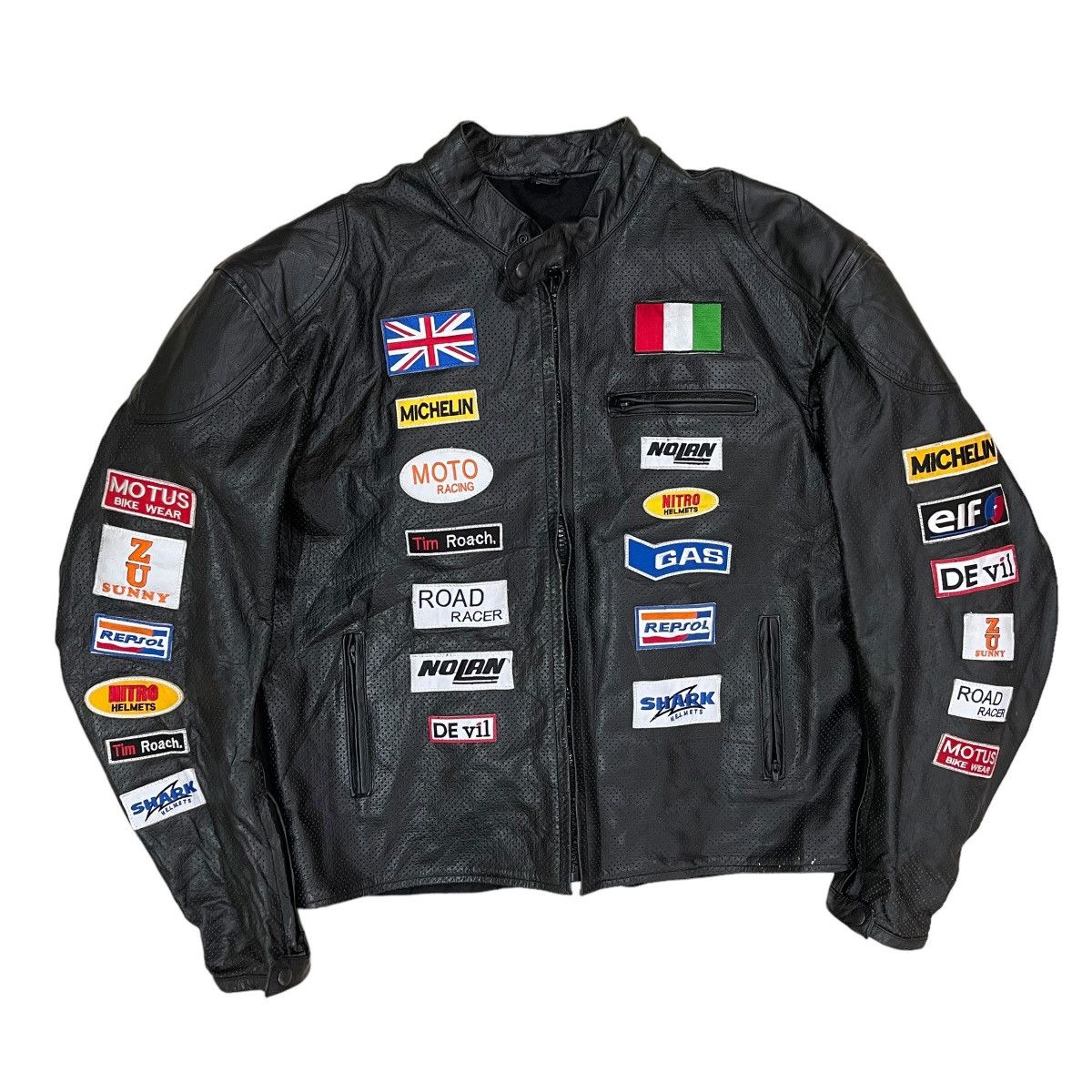 Motorcycle Gear Motus Motorcycle Jacket Long-sleeved Vinyl Jacket