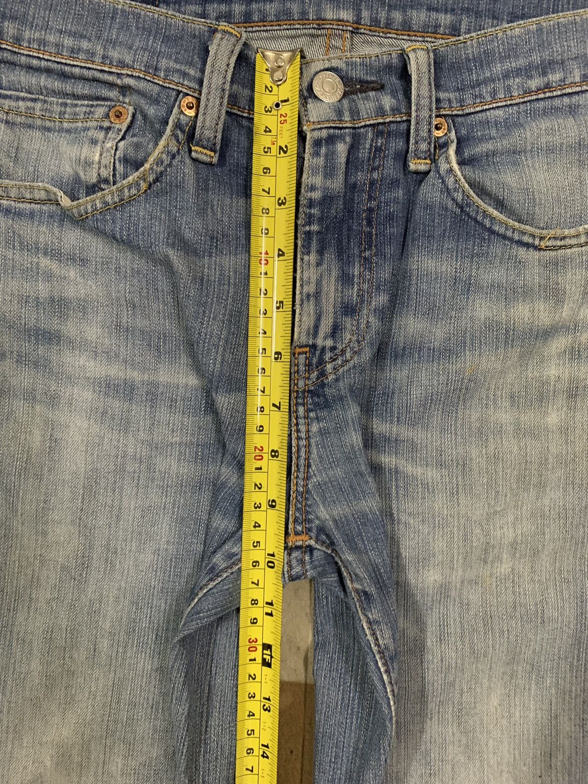 Levi's Vintage Clothing Vintage Y2K Levis 511 Blue Washed Distressed Grunge Jeans Size US 32 / EU 48 - 18 Thumbnail