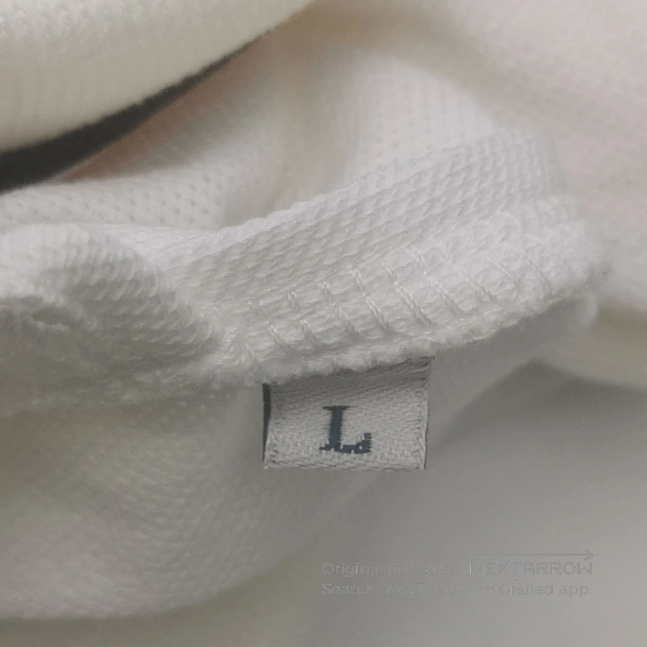 Moncler Moncler L Size White Cotton Polo Shirt. Size US L / EU 52-54 / 3 - 4 Thumbnail