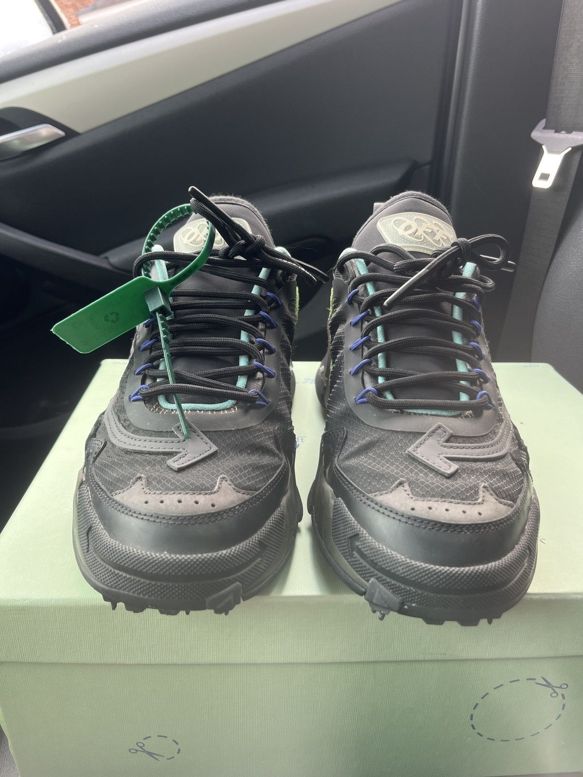 Off-White Off-White ODSY-2000 ‘Black Teal’ Size US 11 / EU 44 - 3 Thumbnail