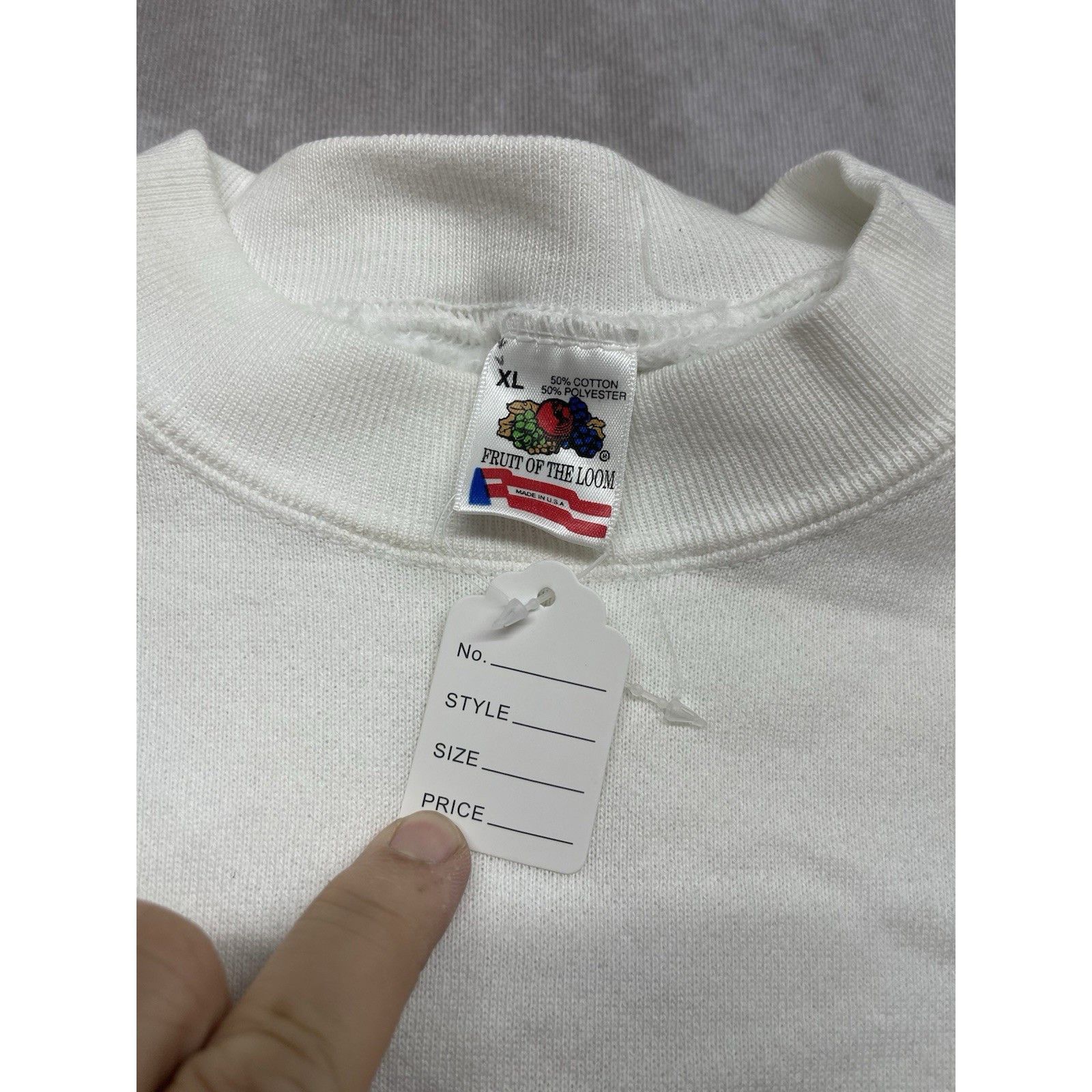 Fruit Of The Loom NWT Vtg 1994 Popeye & Olive Oyl Sweatshirt XL Deadstock USA Size US XL / EU 56 / 4 - 5 Thumbnail