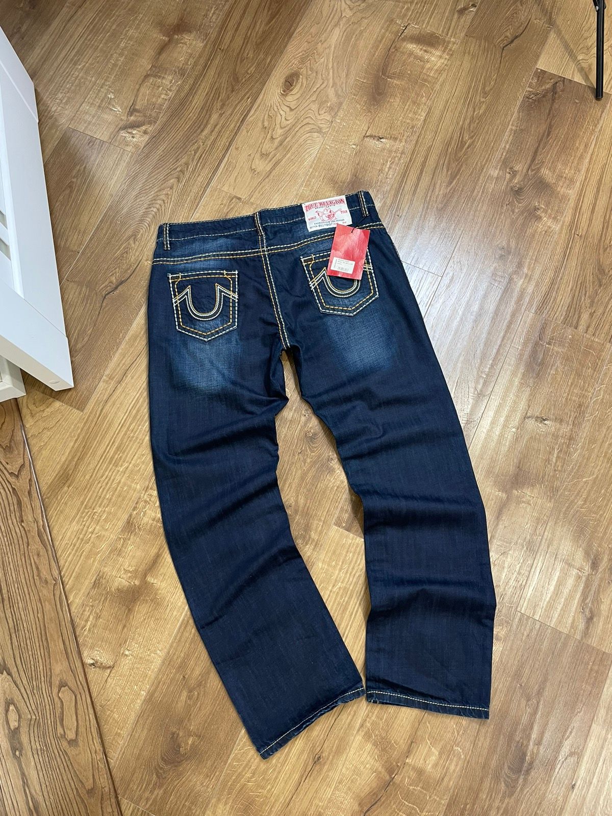 Pre-owned True Religion X Vintage Y2k Japanese Style True Religion Billy Big Jeans In Blue