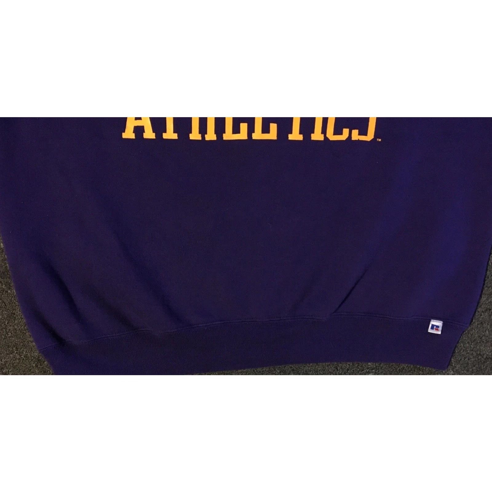 Russell Athletic VINTAGE Russell Athletic Armijo Athletics Faded Sweatshirt 2XL Purple Hoodie Men 90s 80s School Track & Field USA USA Size US XXL / EU 58 / 5 - 6 Thumbnail