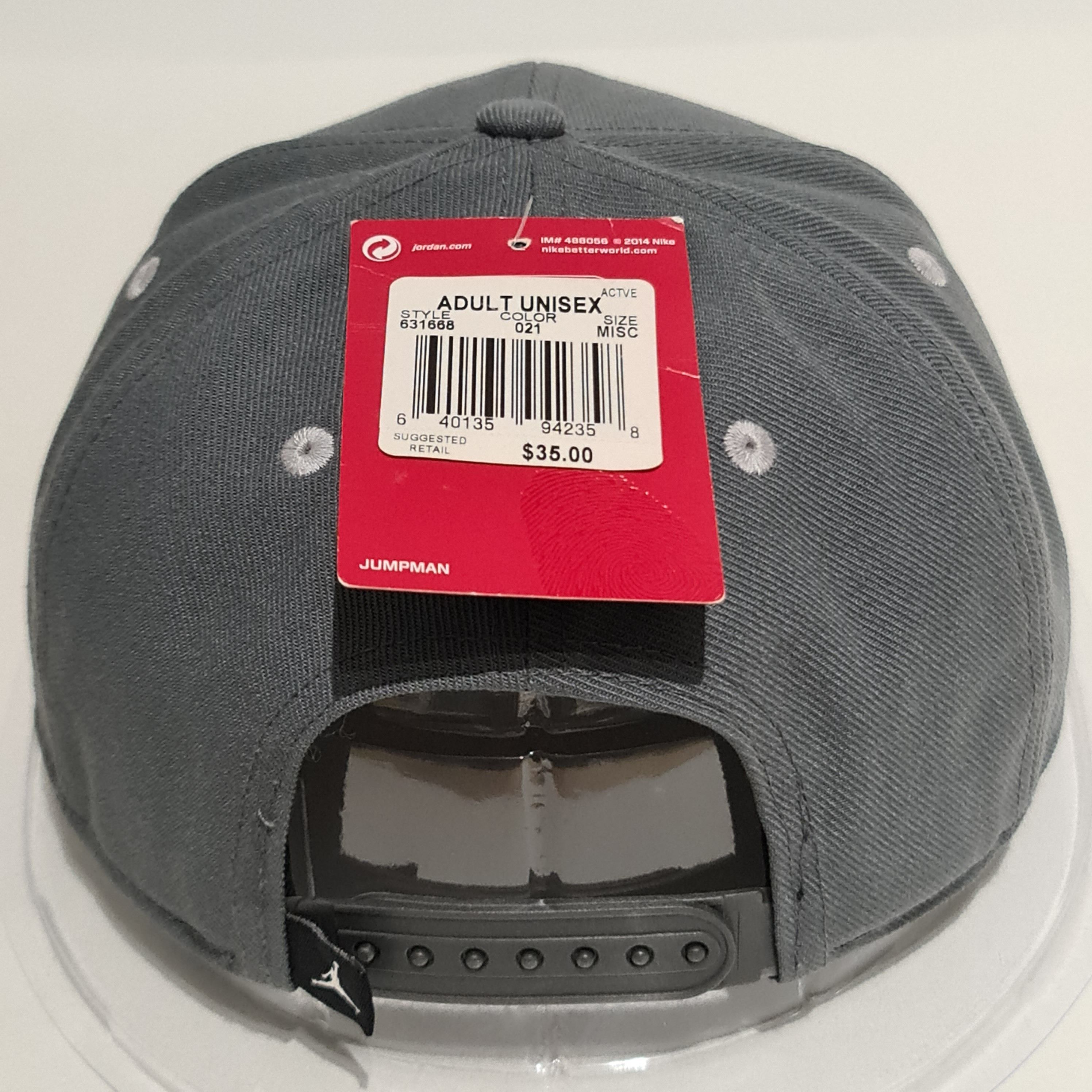 Jordan Brand Jordan Cap Snapback 'Air Jordan XIII' Grey Size ONE SIZE - 9 Thumbnail
