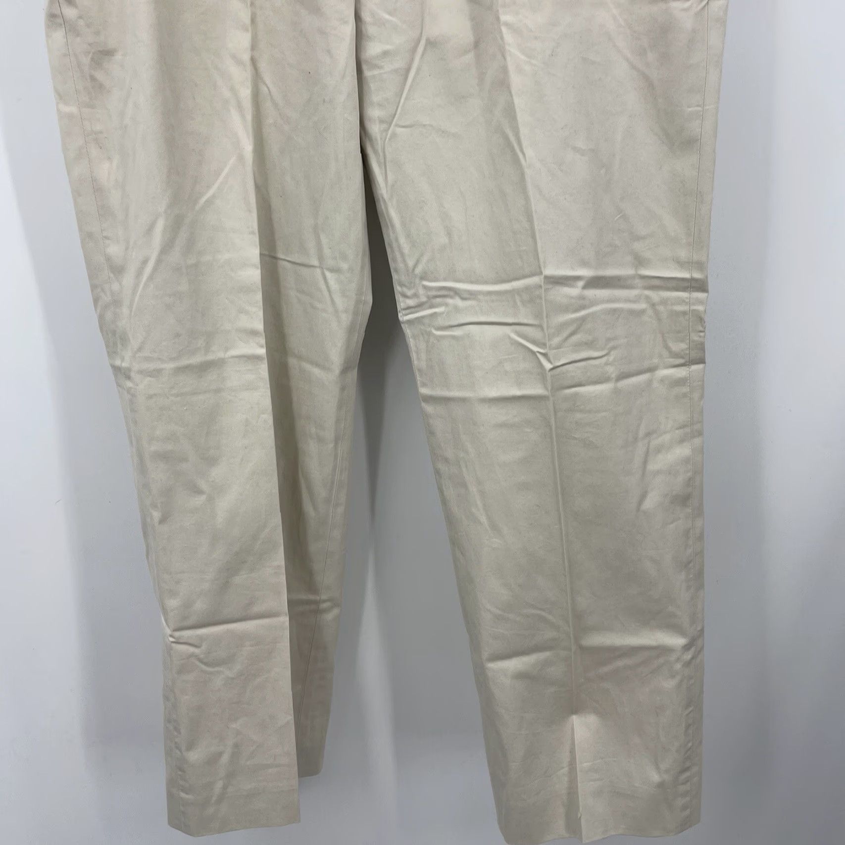 Club Monaco Club Monaco Pants Mens 36 Kennedy Classic Fit Chinos Pockets Button Beige Cotton Flat Front 31in Regular Size Type Mens Size US 36 / EU 52 - 3 Thumbnail