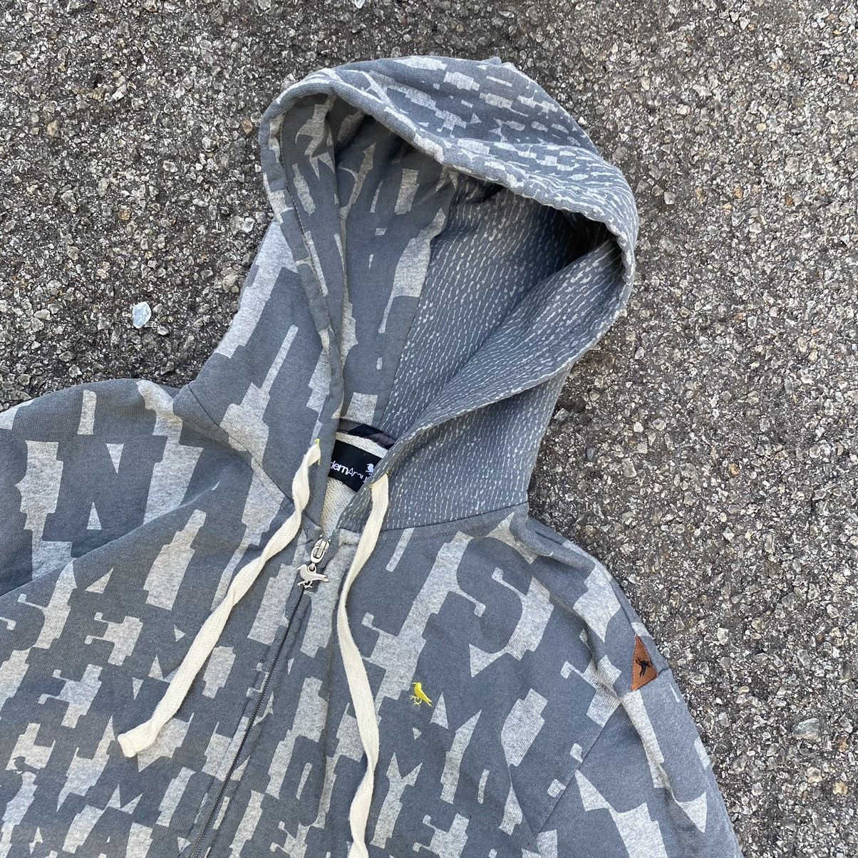 image of Modern Amusement Hoodie Full Print in Grey, Men's (Size Large)