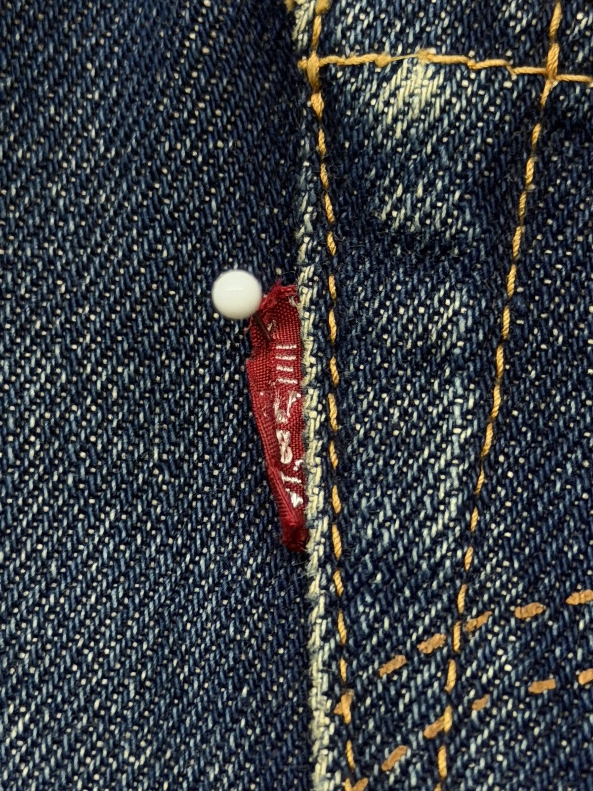 Levi's Vintage Clothing Vintage Levi’s LVC S501XX (1944) WWII Repro Big E Selvedge Size US 29 - 15 Thumbnail