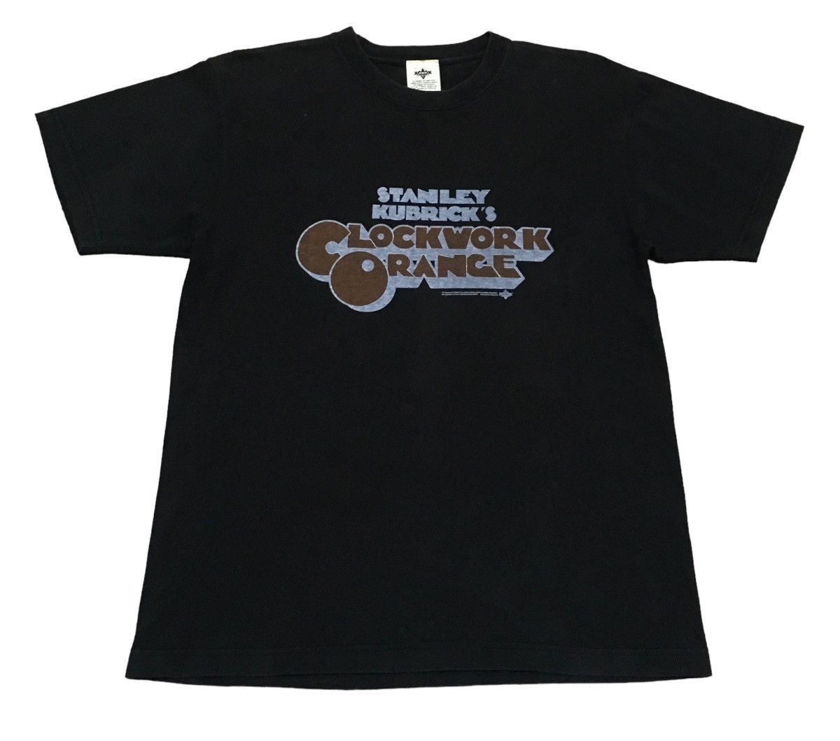 image of Rare Design Vintage Movie Clockwork Orange T-Shirt 2000S in Black, Men's (Size Medium)