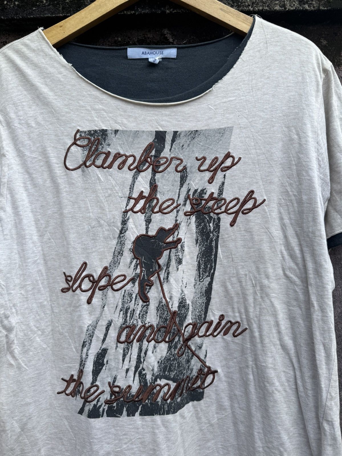 If Six Was Nine × Japanese Brand Abahouse Double Layers Tees Size US M / EU 48-50 / 2 - 2 Thumbnail