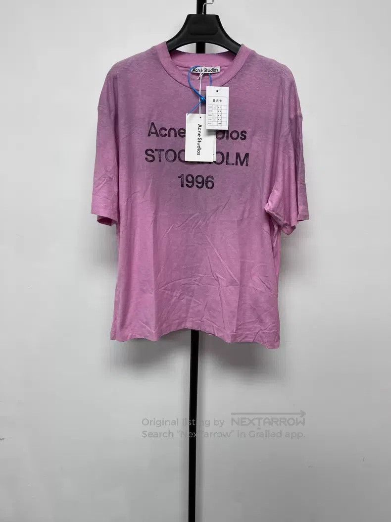 Acne Studios Acne Studios 1996 series retro logo round neck short sleev Size US XS / EU 42 / 0 - 1 Thumbnail