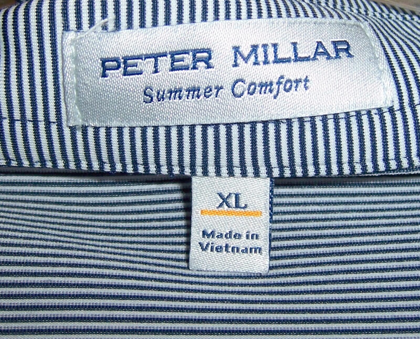 Peter Millar Peter Millar Summer Comfort Men's Golf Polo Shirt - XL Size ONE SIZE - 2 Thumbnail