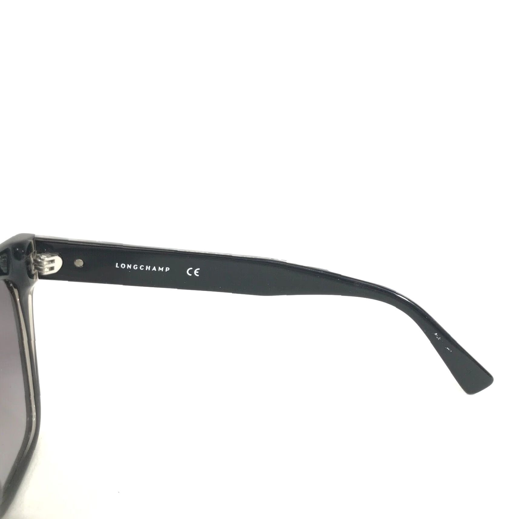 VINTAGE Longchamp Designer Sunglasses Women Oversized Cat Eye UV400 Purple Lenses 90s