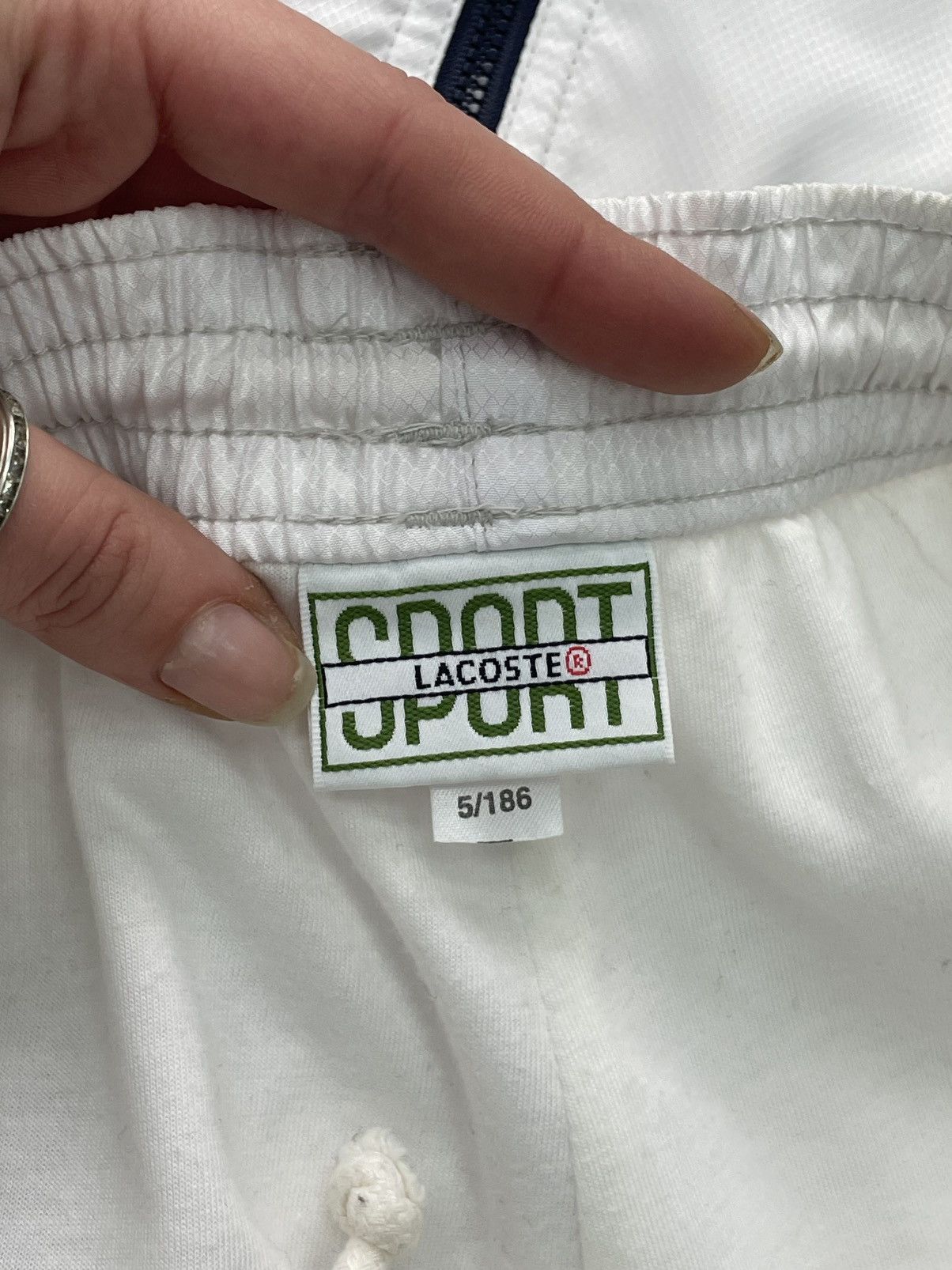 Lacoste Lacoste classic track swuit nylon jacket + pants streetwear Size US 36 / EU 52 - 11 Thumbnail