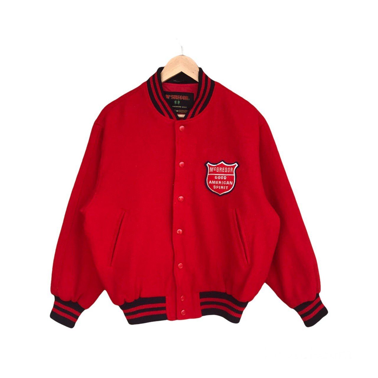 McGregor Rare Mcgregor Official Varsity wool vintage jacket Size US M / EU 48-50 / 2 - 2 Thumbnail