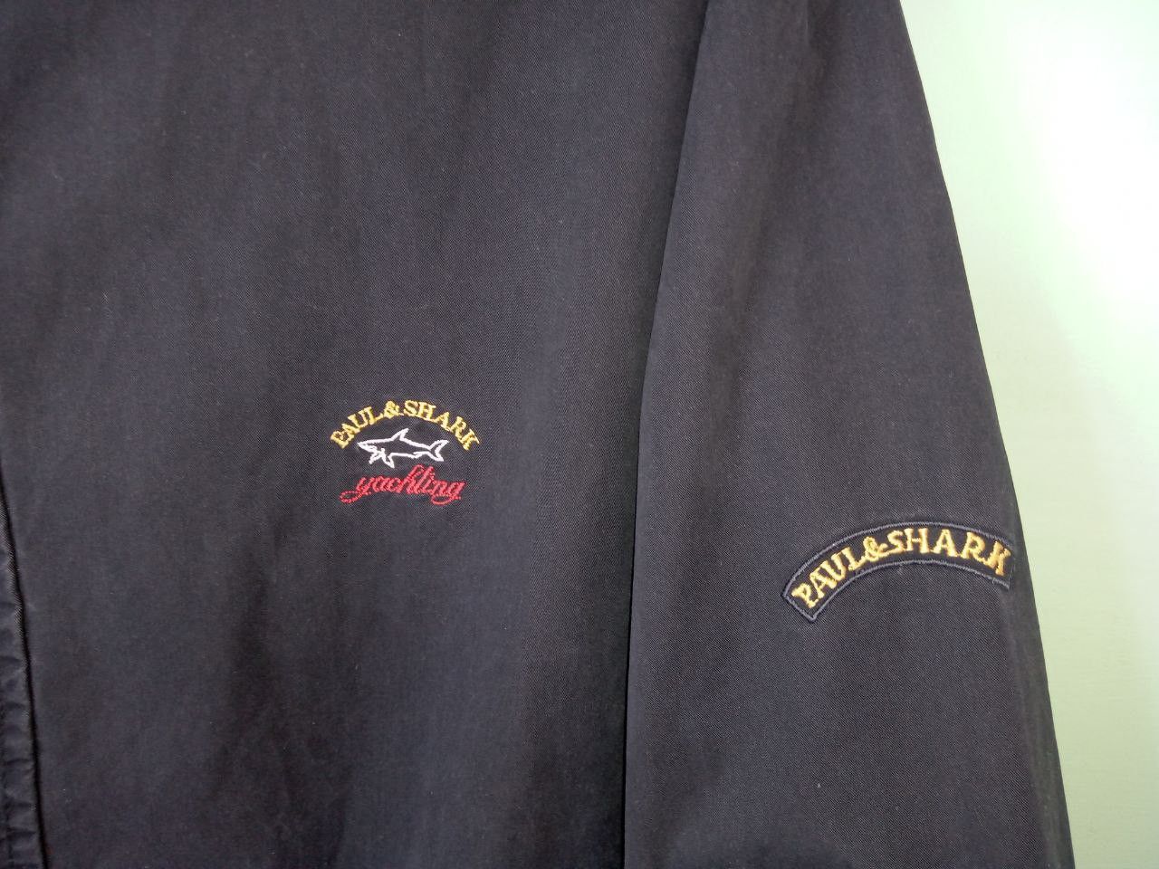 Paul & Shark Vintage Typhoon 20000 Paul & Shark Bomber Jacket Size US XL / EU 56 / 4 - 3 Thumbnail