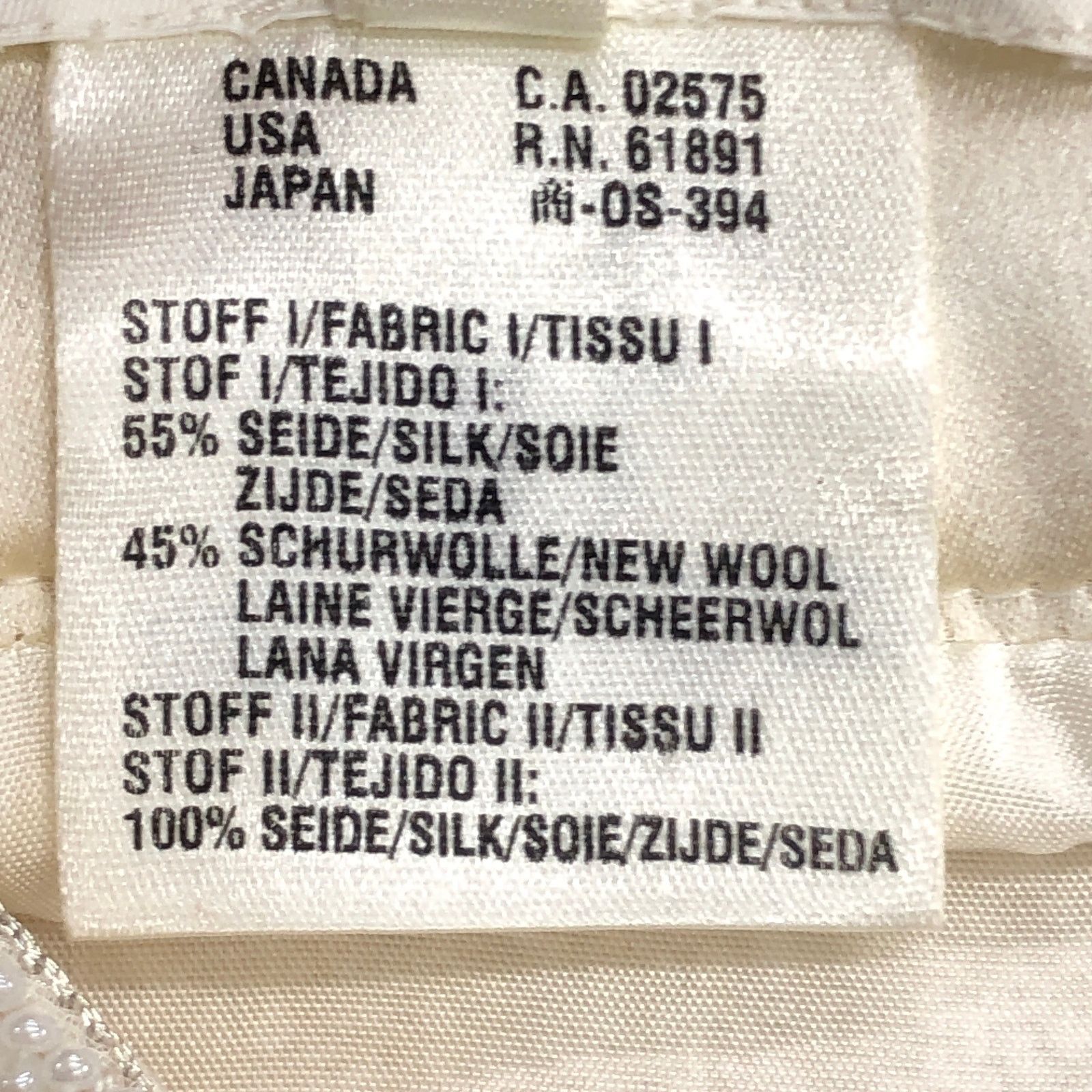Escada Escada Size 38 US M Skirt Pencil Beaded Silk Wool TINY FLAW Size 29" - 16 Thumbnail