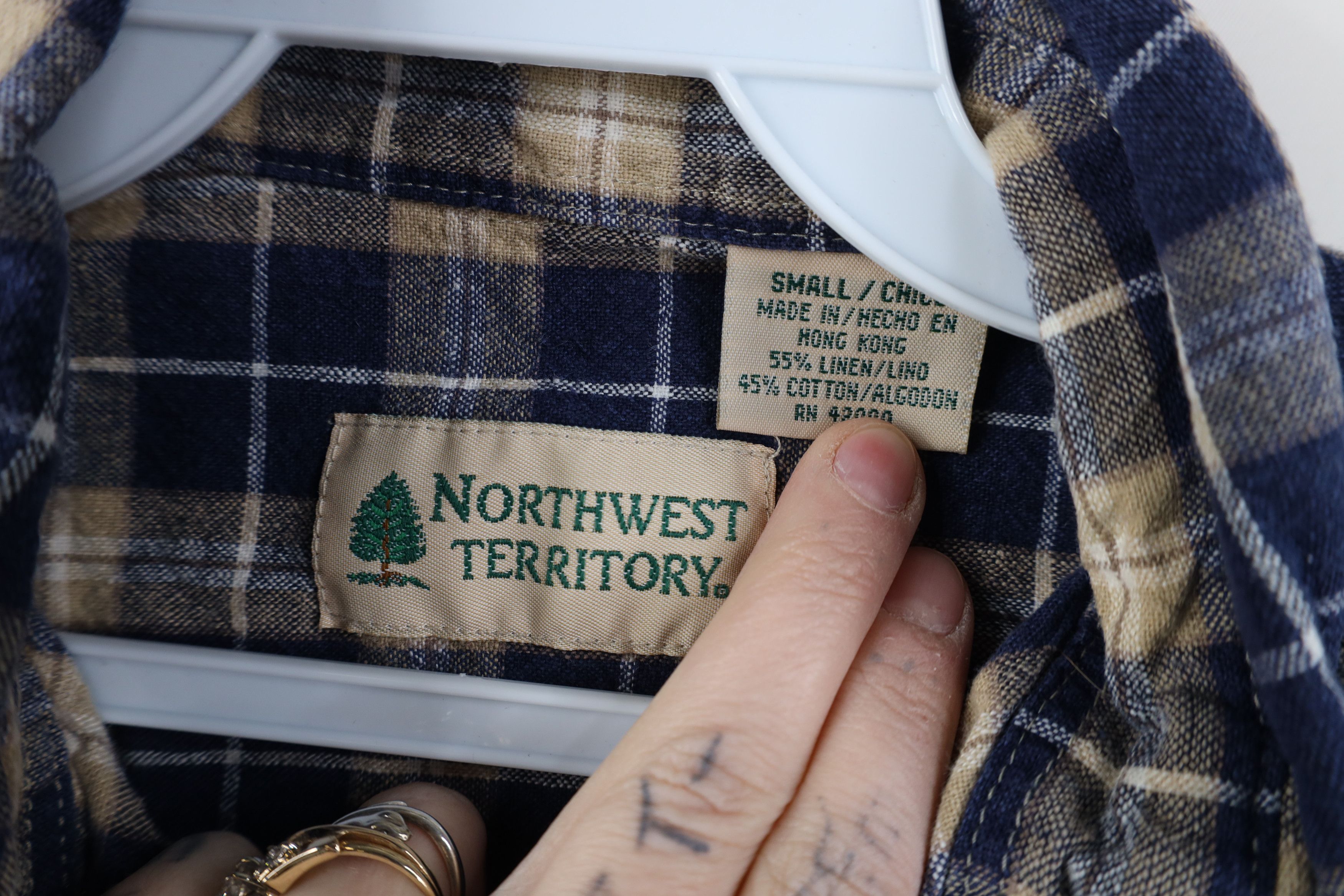 Vintage Vintage 90s Streetwear Short Sleeve Collared Button Shirt Size US S / EU 44-46 / 1 - 8 Thumbnail