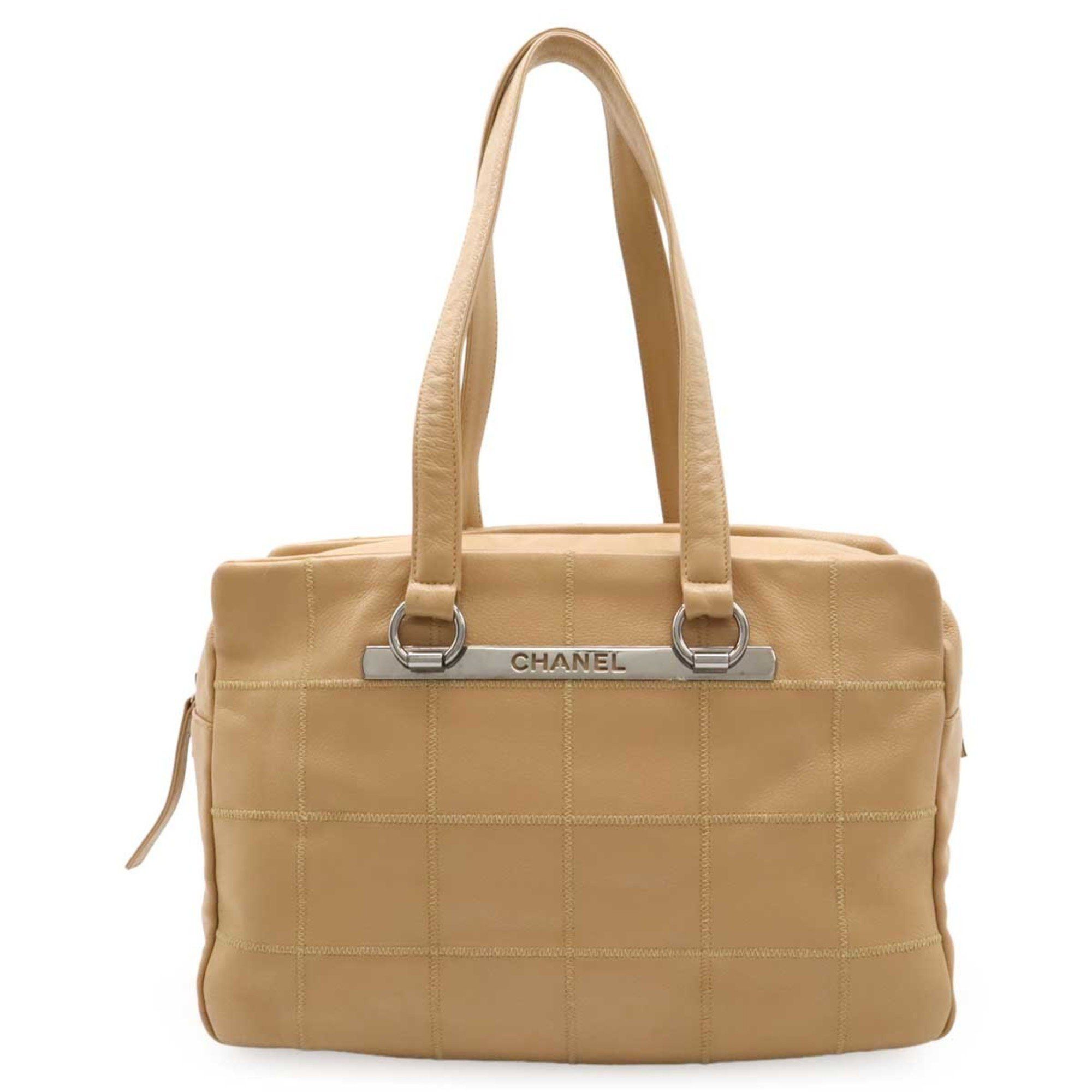 Chanel Chocolate bar tote