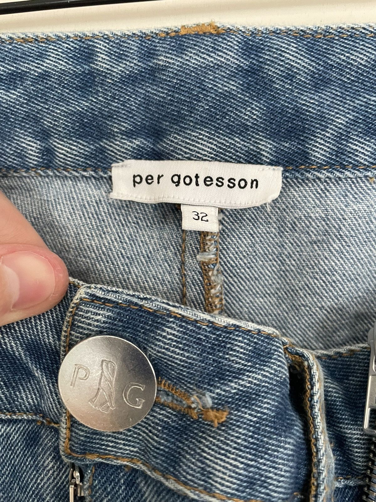 Per Gotesson Per Gotesson deconstructed jeans Size US 32 / EU 48 - 3 Thumbnail