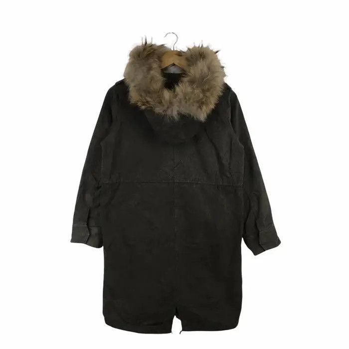 Vintage MILA OWEN PARIS Parka Trench Coat Windbreaker Jacket Rick Size L / US 10 / IT 46 - 3 Thumbnail