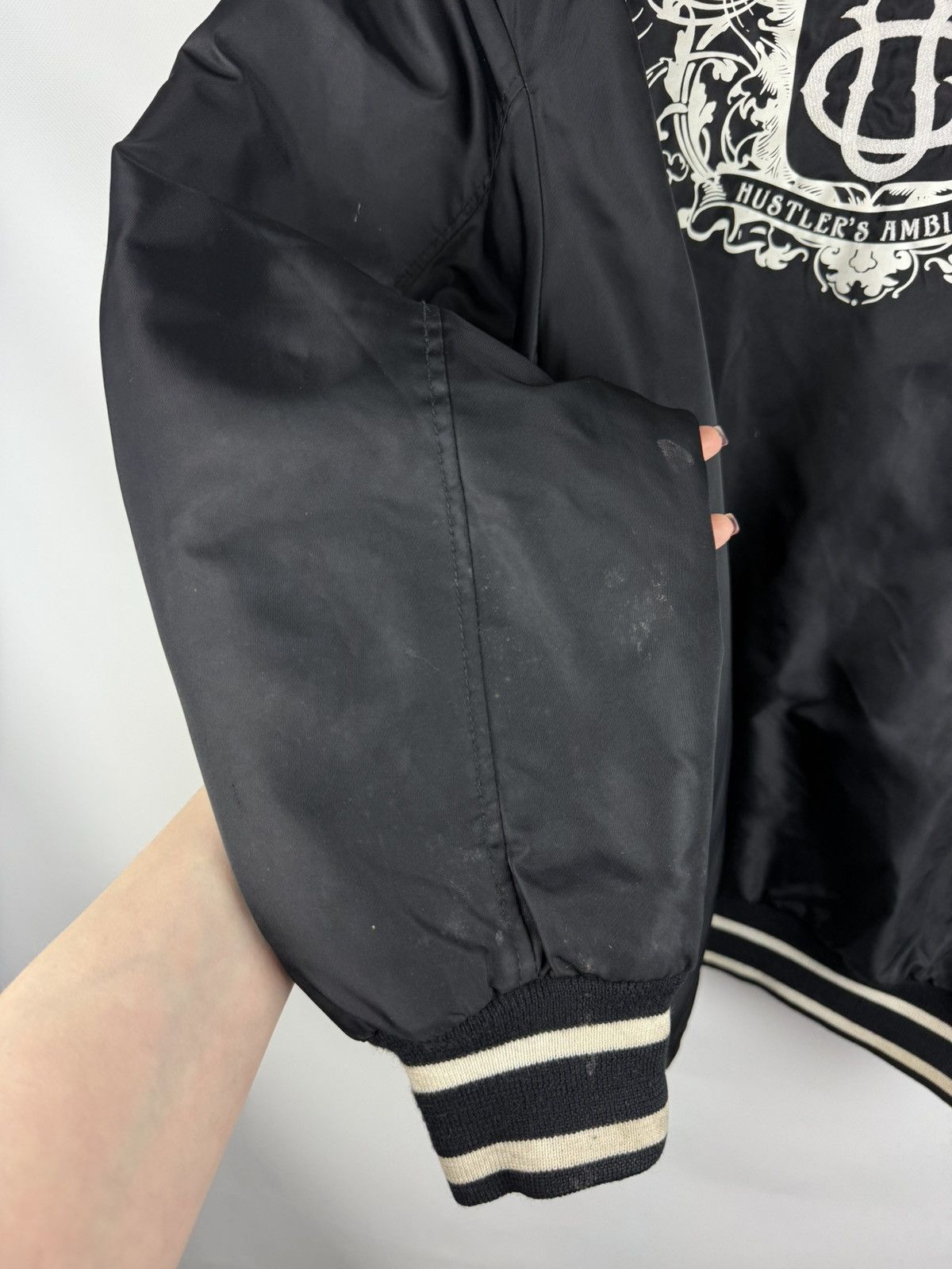 G-Unit G Unit Men’s Rap Hip Hop Varsity Bomber Jacket Size L Nylon Size US L / EU 52-54 / 3 - 23 Thumbnail