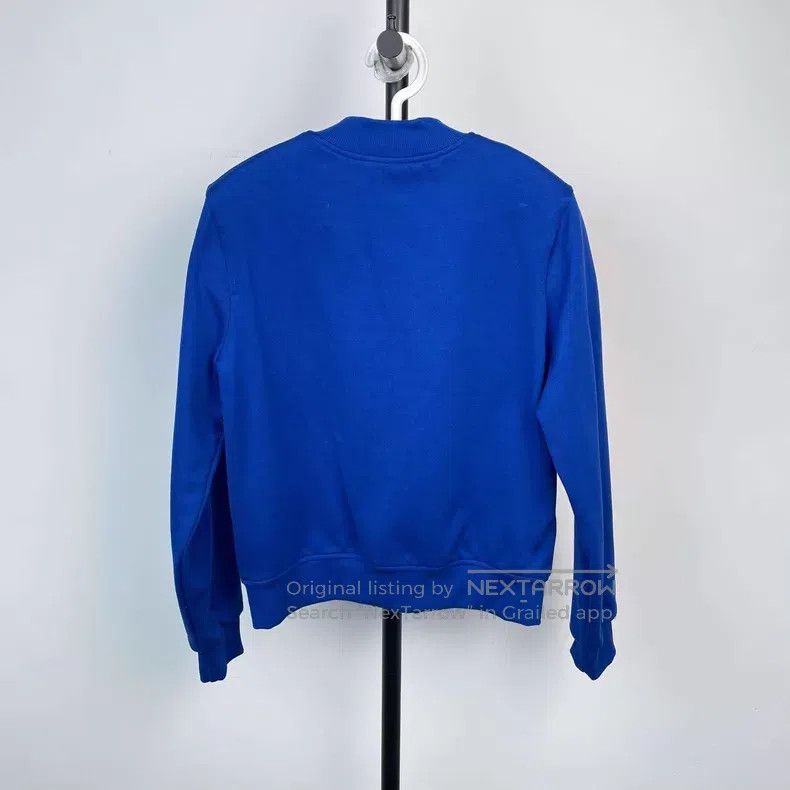 Hermes Hermes Sapphire blue cotton stand collar zippered long sle Size XS / US 0-2 / IT 36-38 - 2 Thumbnail