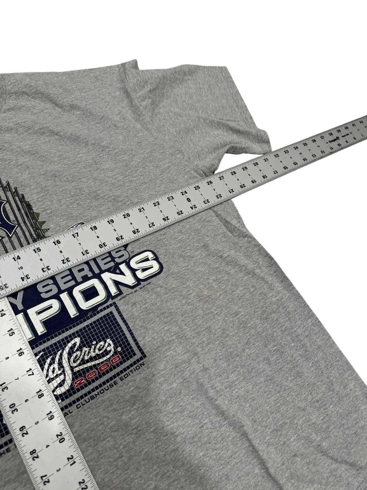 MLB Vintage Lee Sports New York Yankees Subway Series 2000 Shirt Size US XXL / EU 58 / 5 - 4 Thumbnail