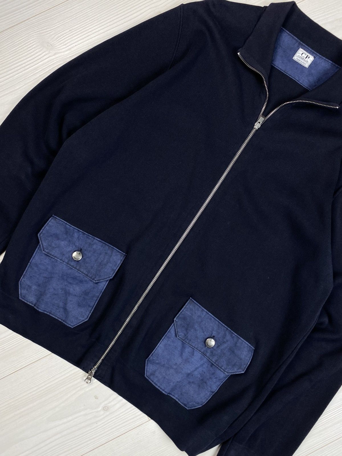 Vintage Rare Vintage CP company full zip jacket cardigan sweater Size US XXL / EU 58 / 5 - 8 Thumbnail